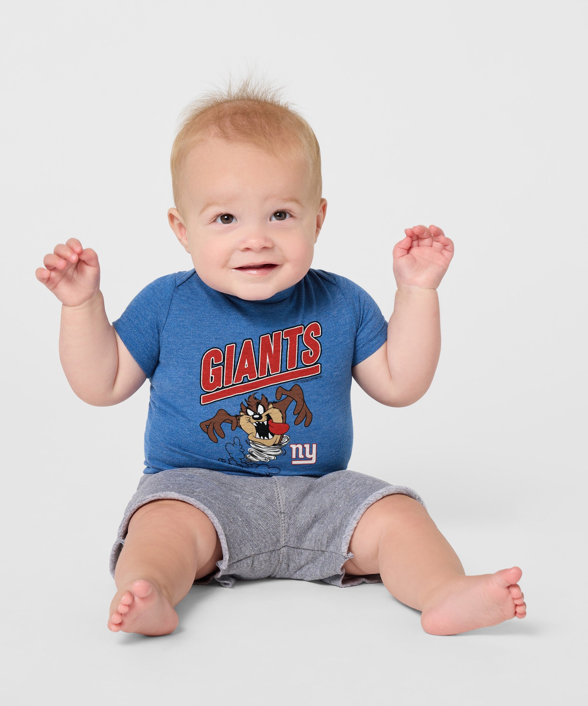 Looney Tunes Taz X New York Giants Baby One Piece