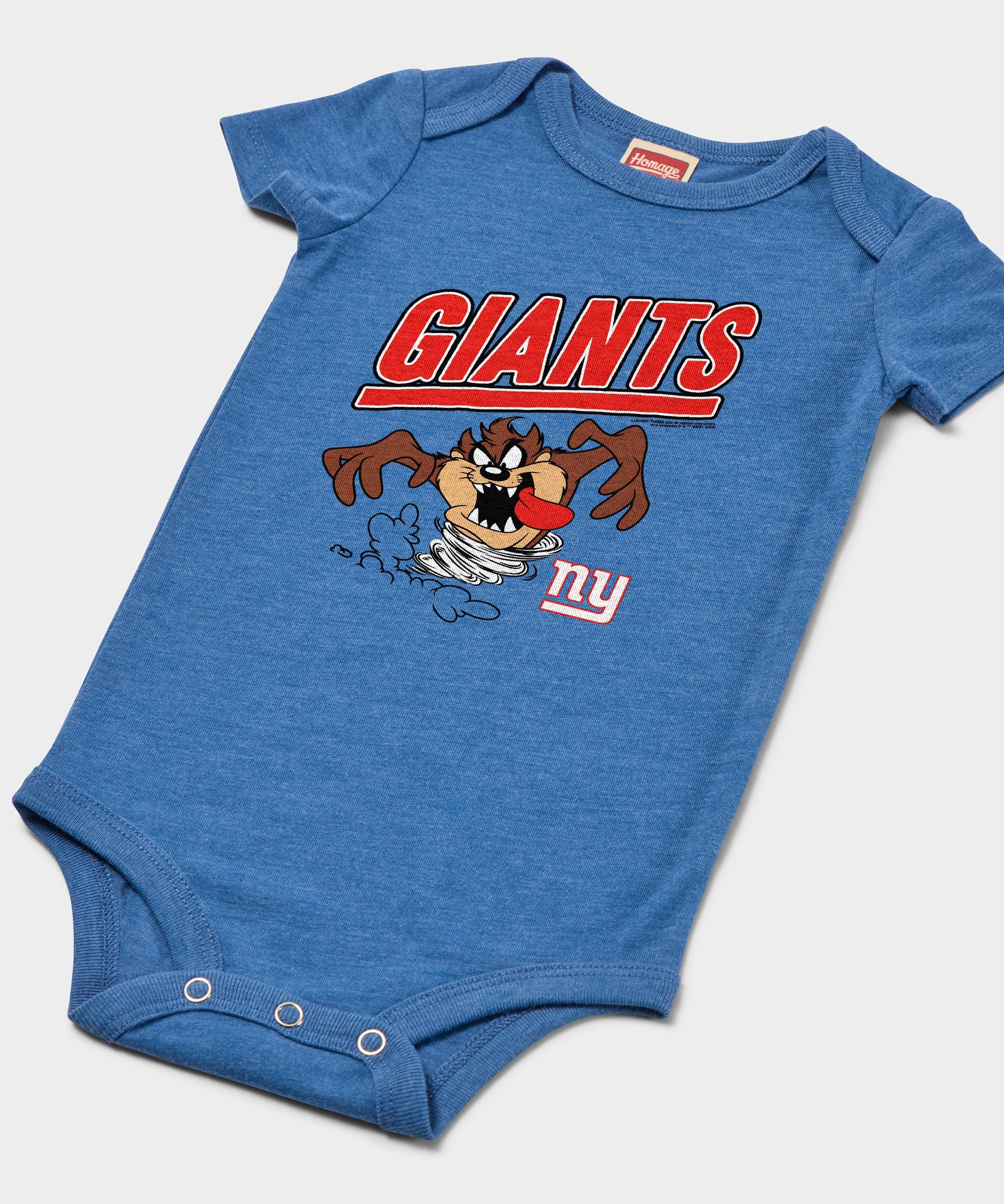 Looney Tunes Taz X New York Giants Baby One Piece