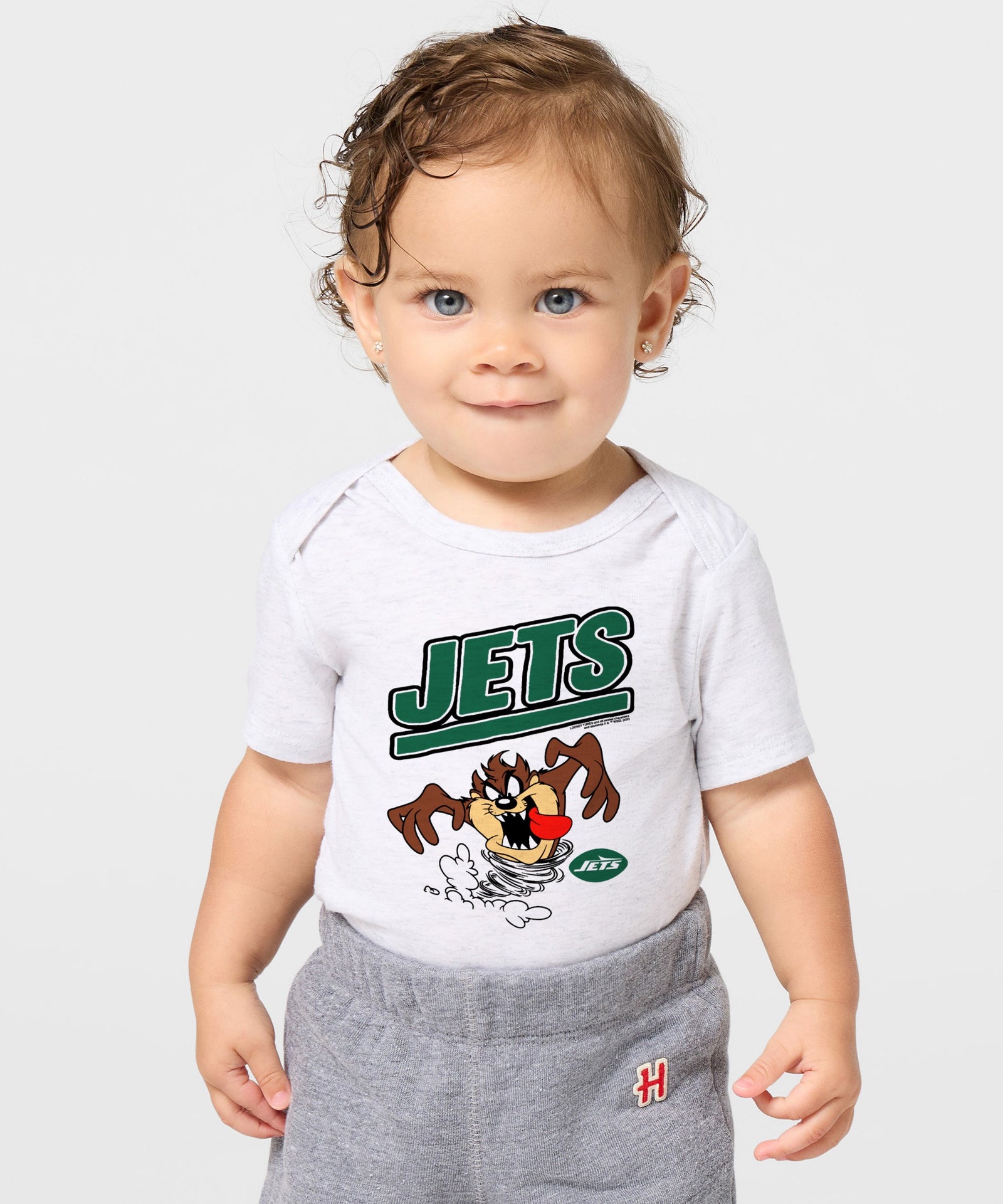 Looney Tunes Taz X New York Jets Baby One Piece