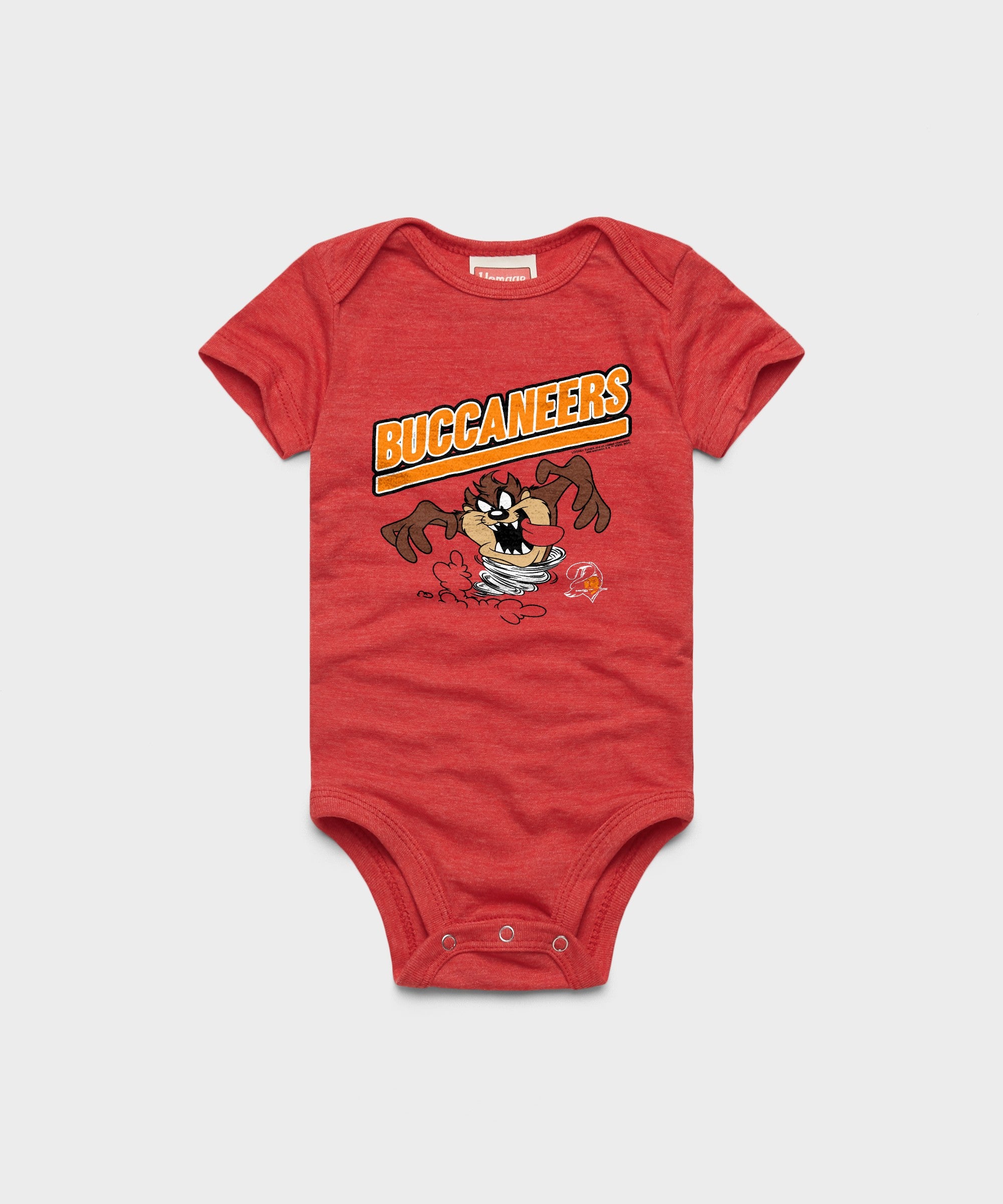 Looney Tunes Taz X Tampa Bay Buccaneers Baby One Piece