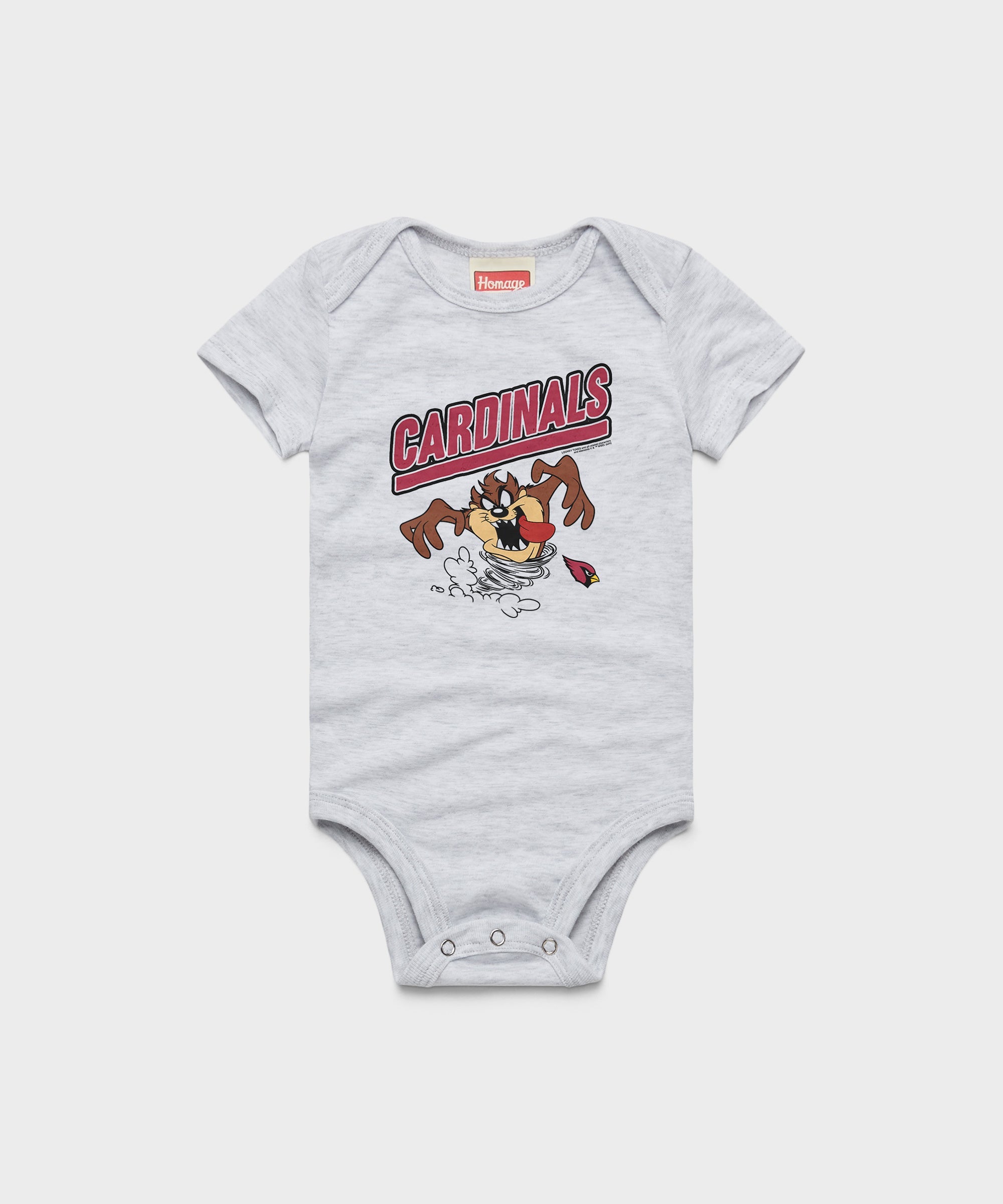 Looney Tunes Taz x Arizona Cardinals Baby One Piece