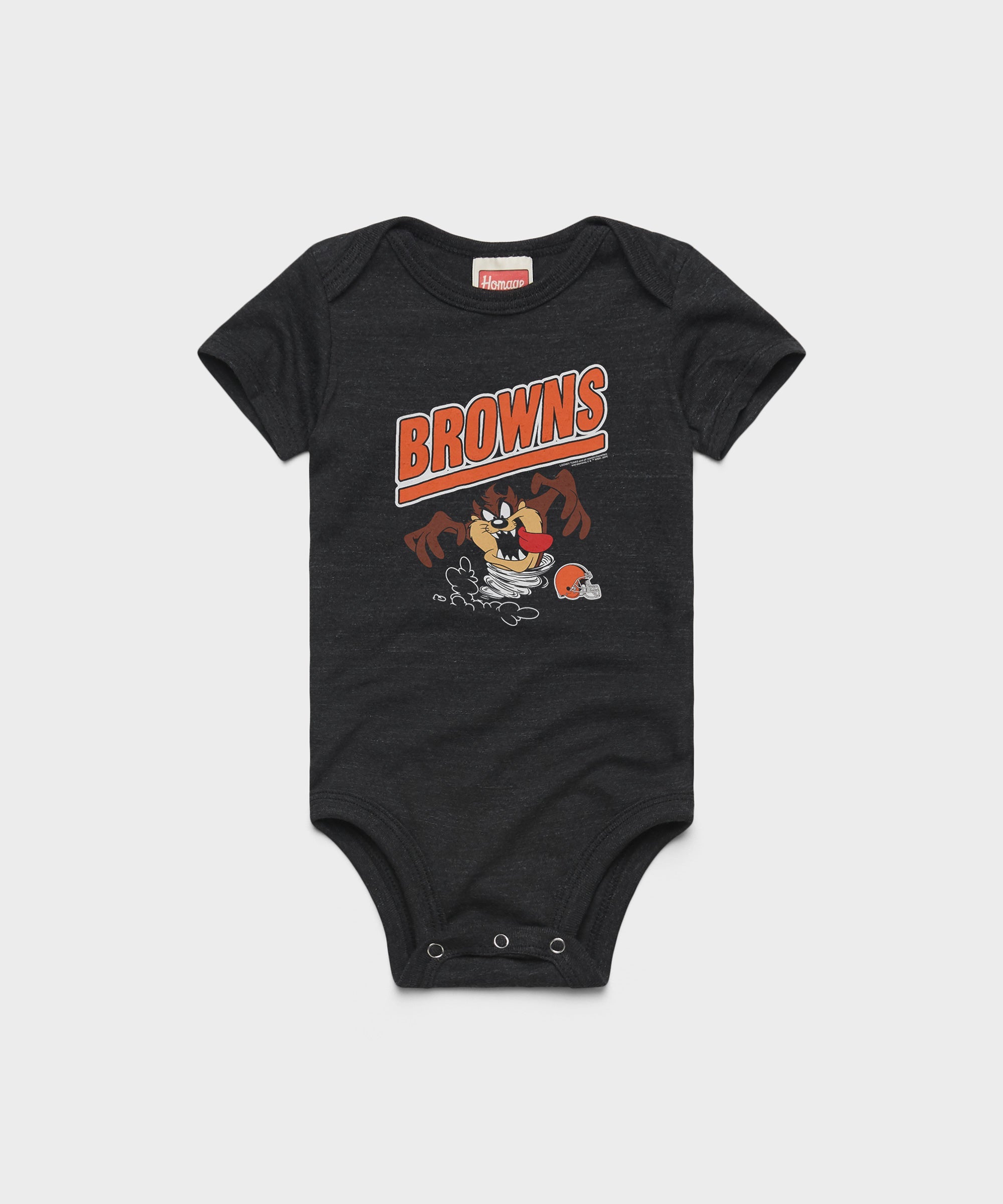 Looney Tunes Taz x Cleveland Browns Baby One Piece