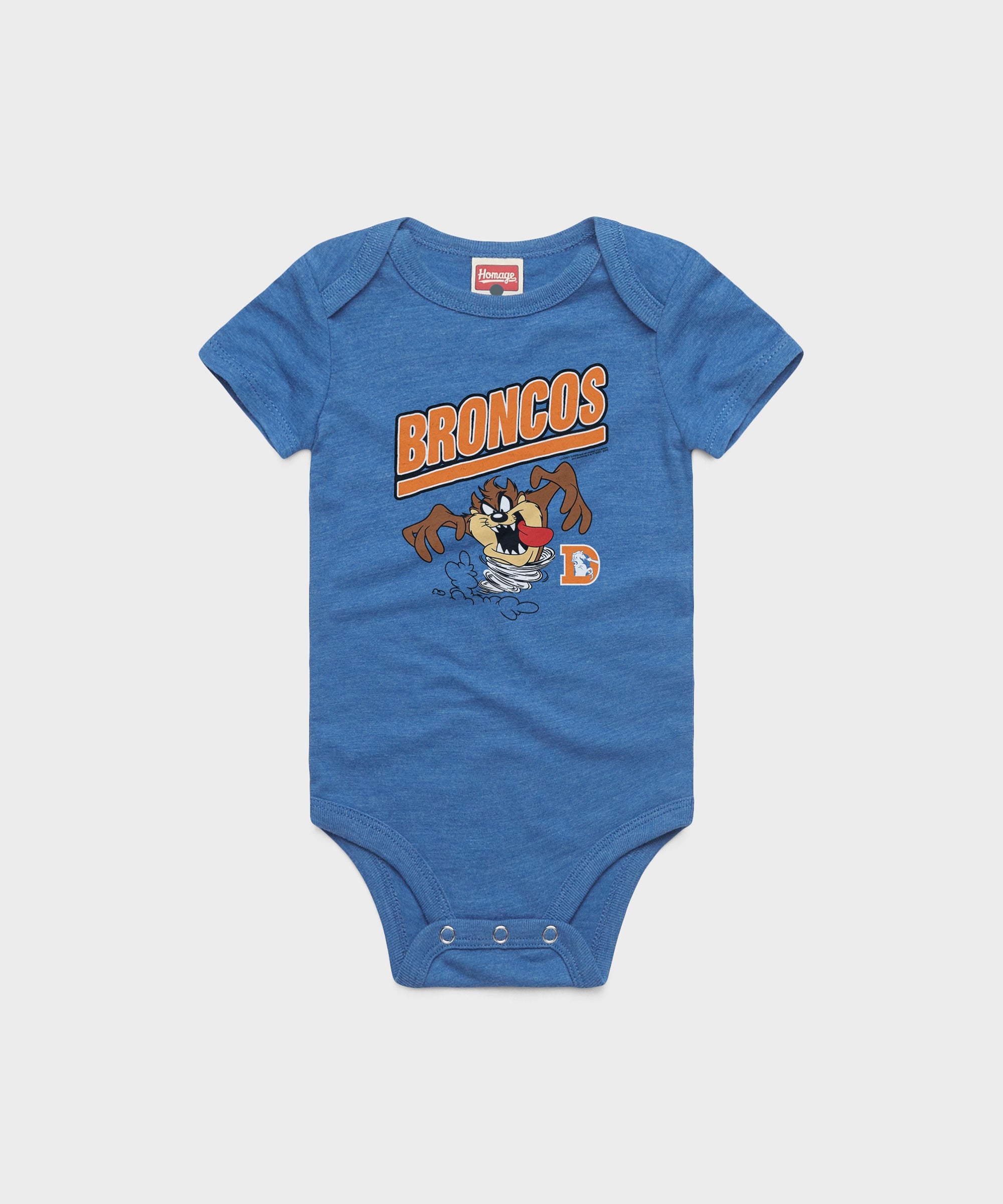 Looney Tunes Taz x Denver Broncos Baby One Piece