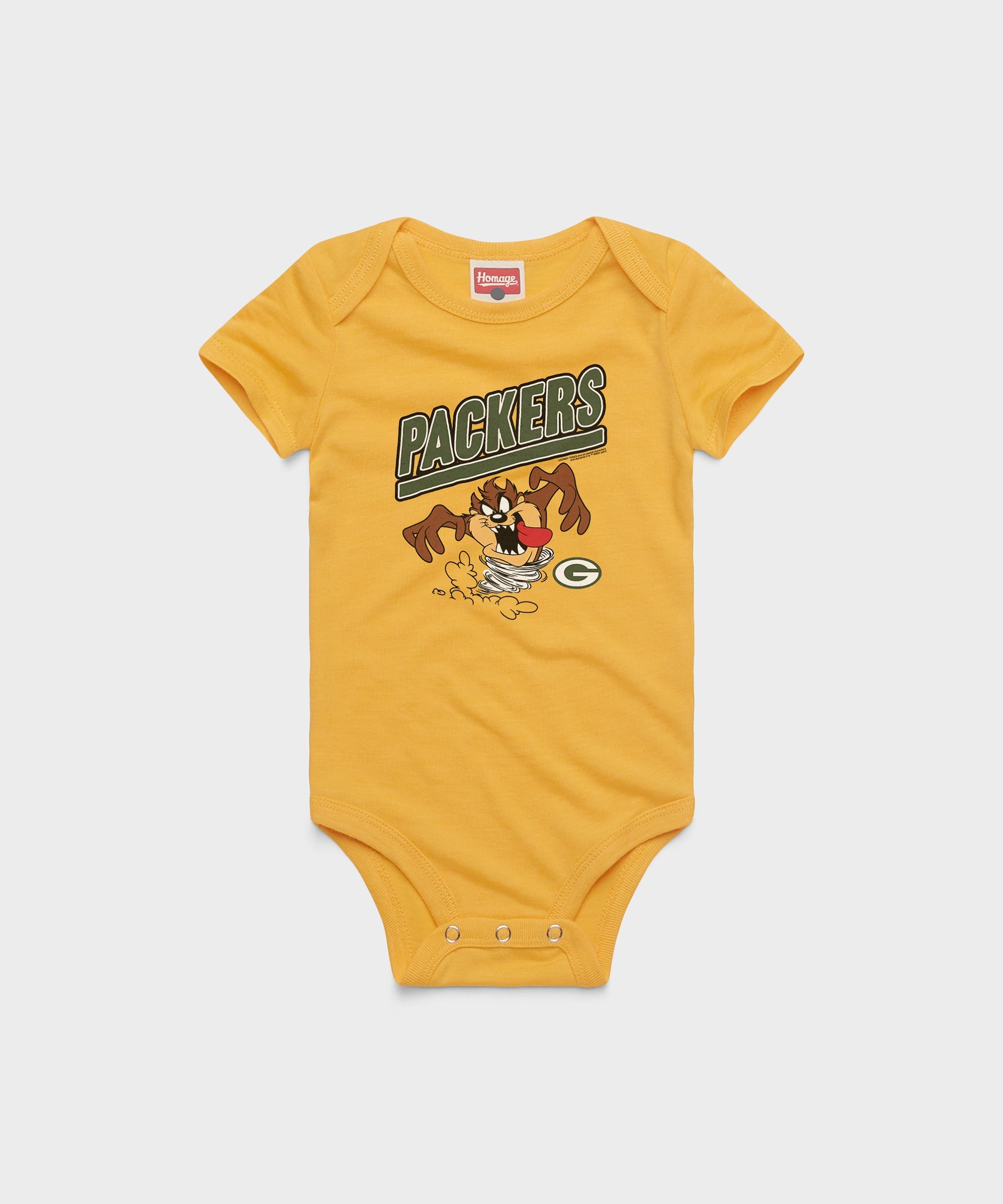 Looney Tunes Taz x Green Bay Packers Baby One Piece