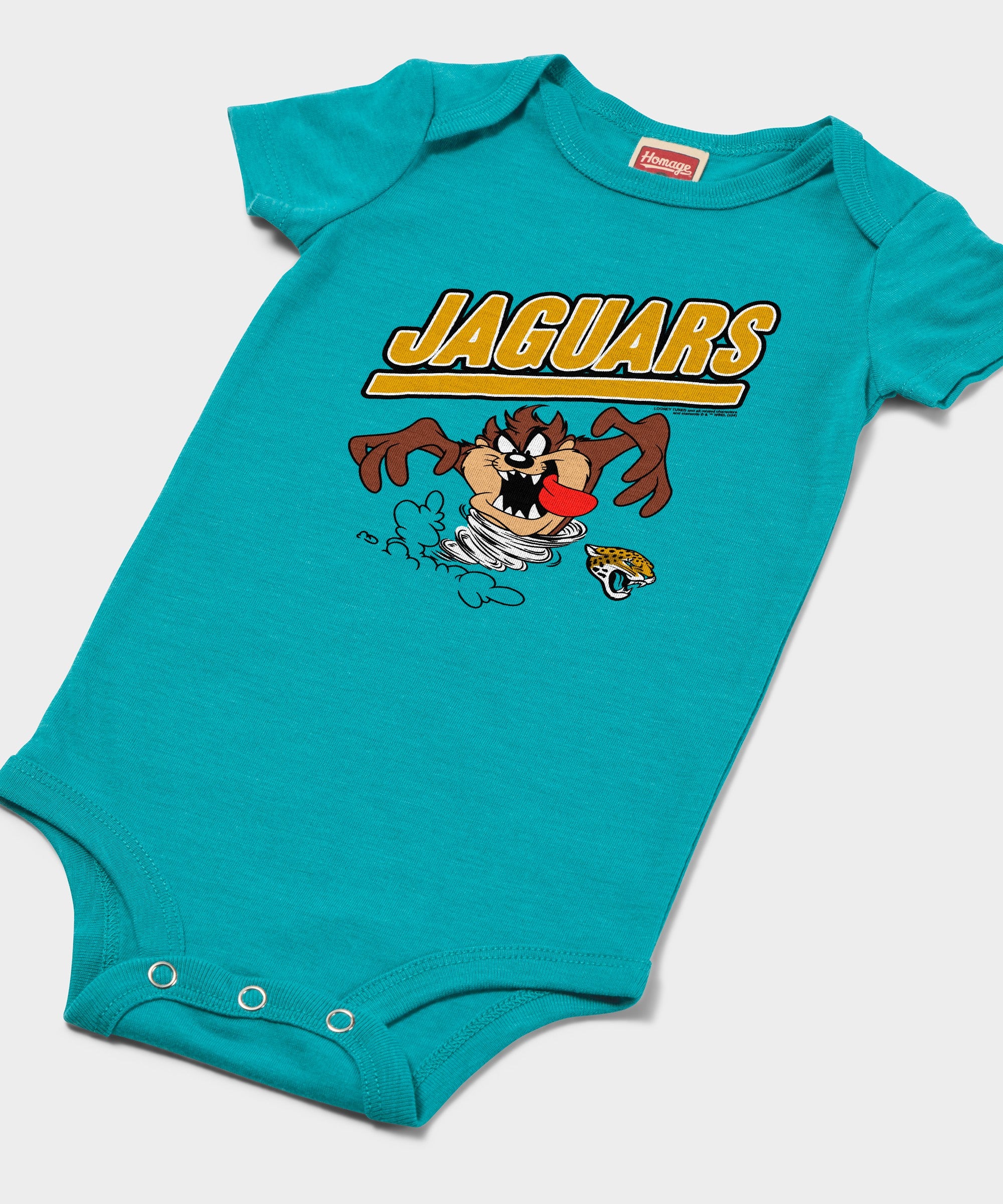 Looney Tunes Taz x Jacksonville Jaguars Baby One Piece