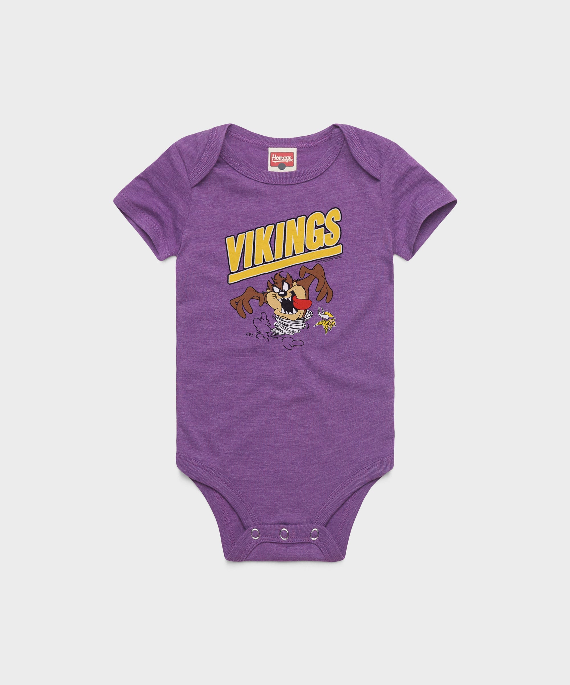 Looney Tunes Taz x Minnesota Vikings Baby One Piece