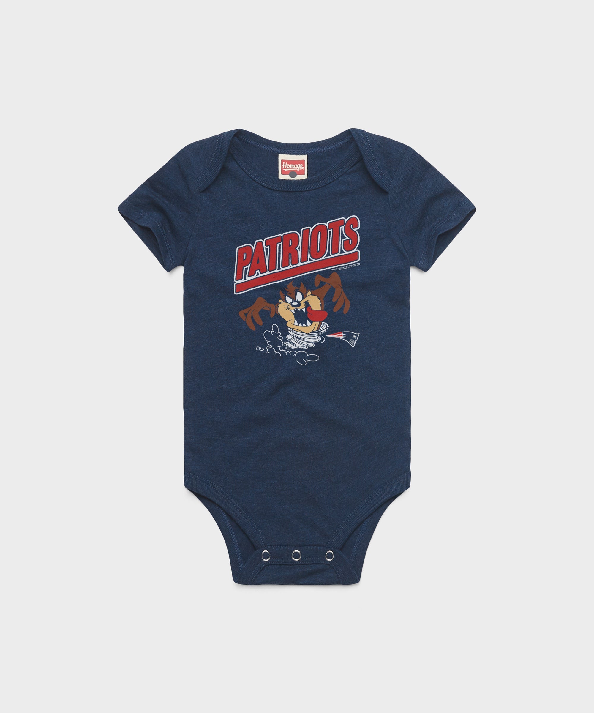 Looney Tunes Taz x New England Patriots Baby One Piece