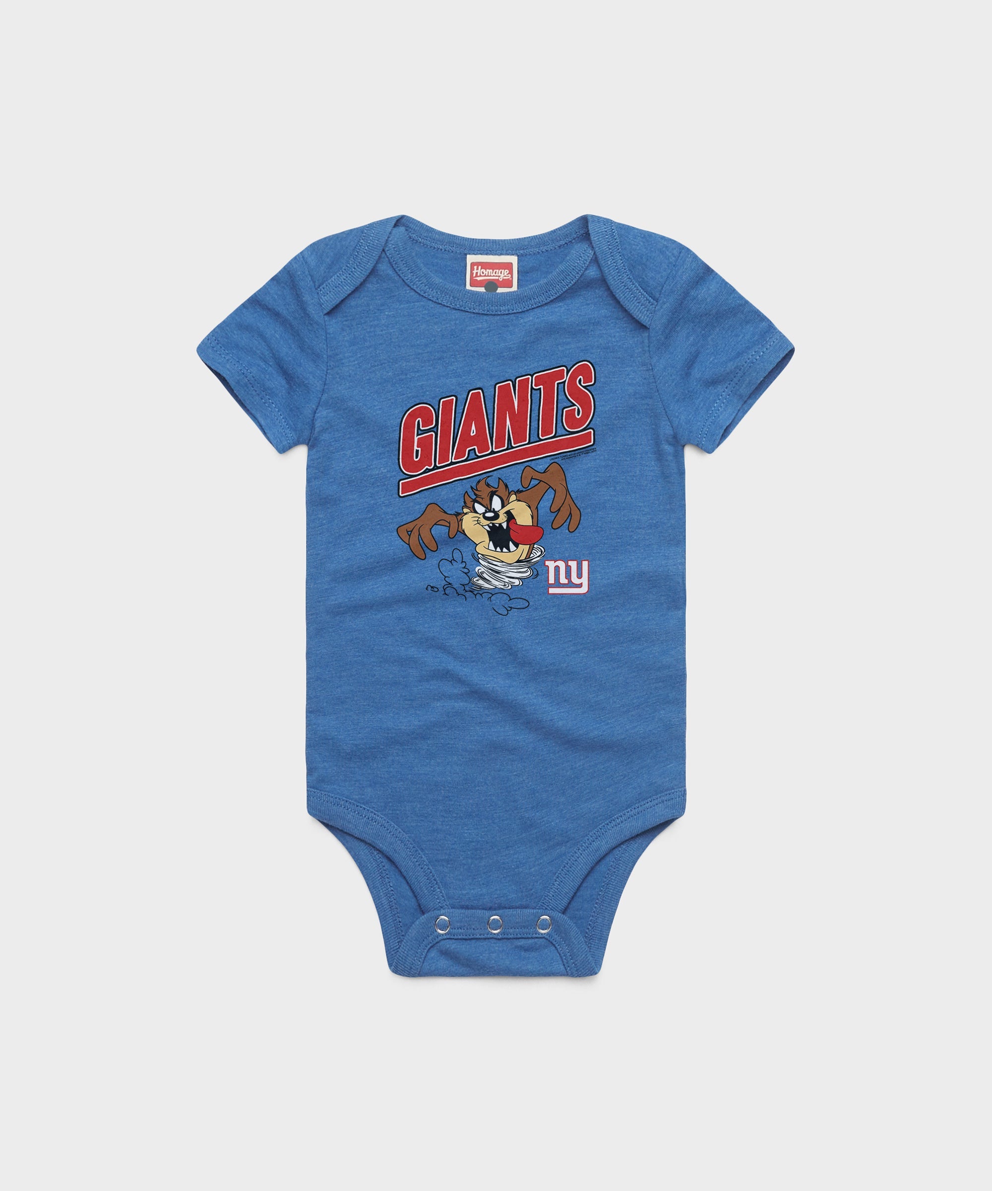 Looney Tunes Taz x New York Giants Baby One Piece