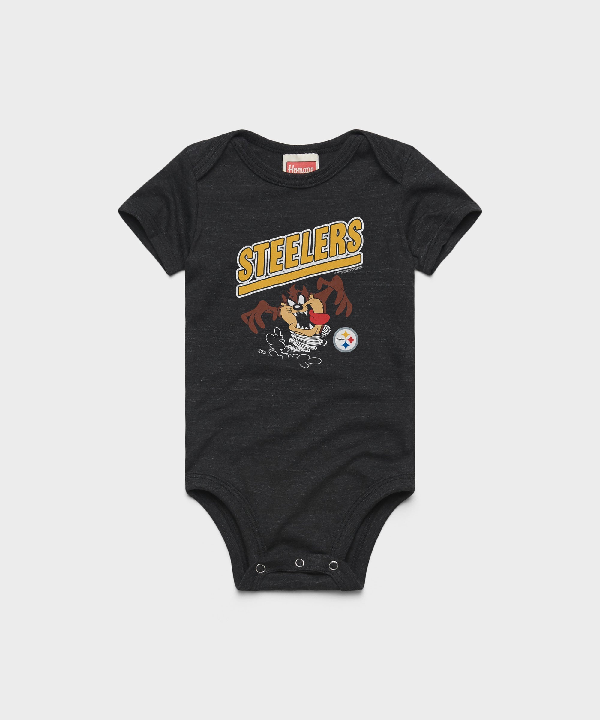 Looney Tunes Taz x Pittsburgh Steelers Baby One Piece