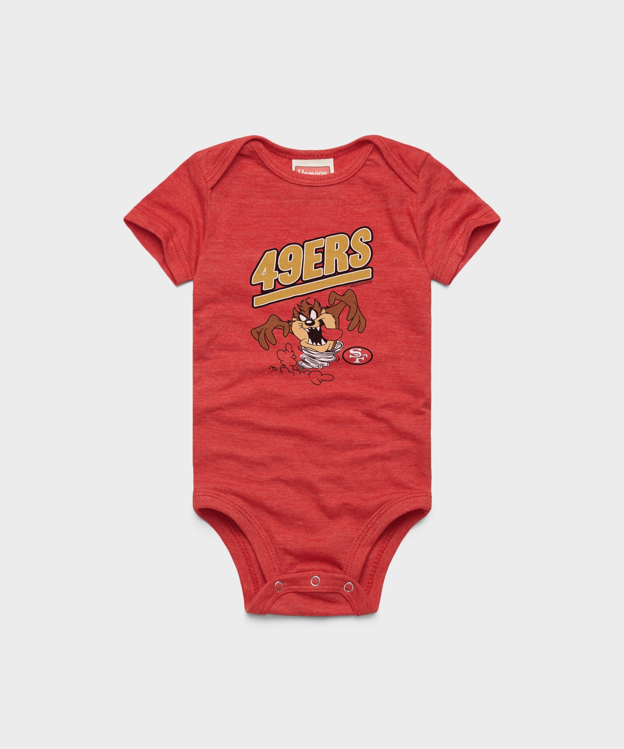 Looney Tunes Taz x San Francisco 49ers Baby One Piece