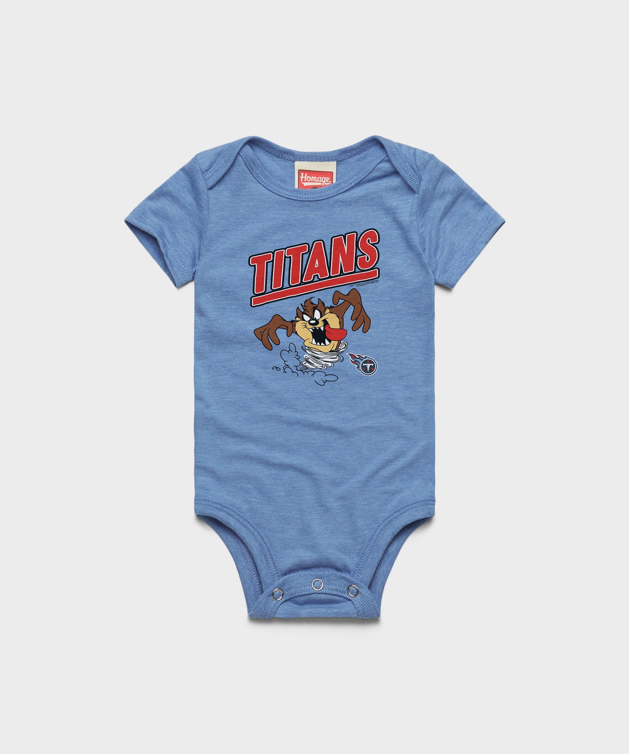 Looney Tunes Taz x Tennessee Titans Baby One Piece