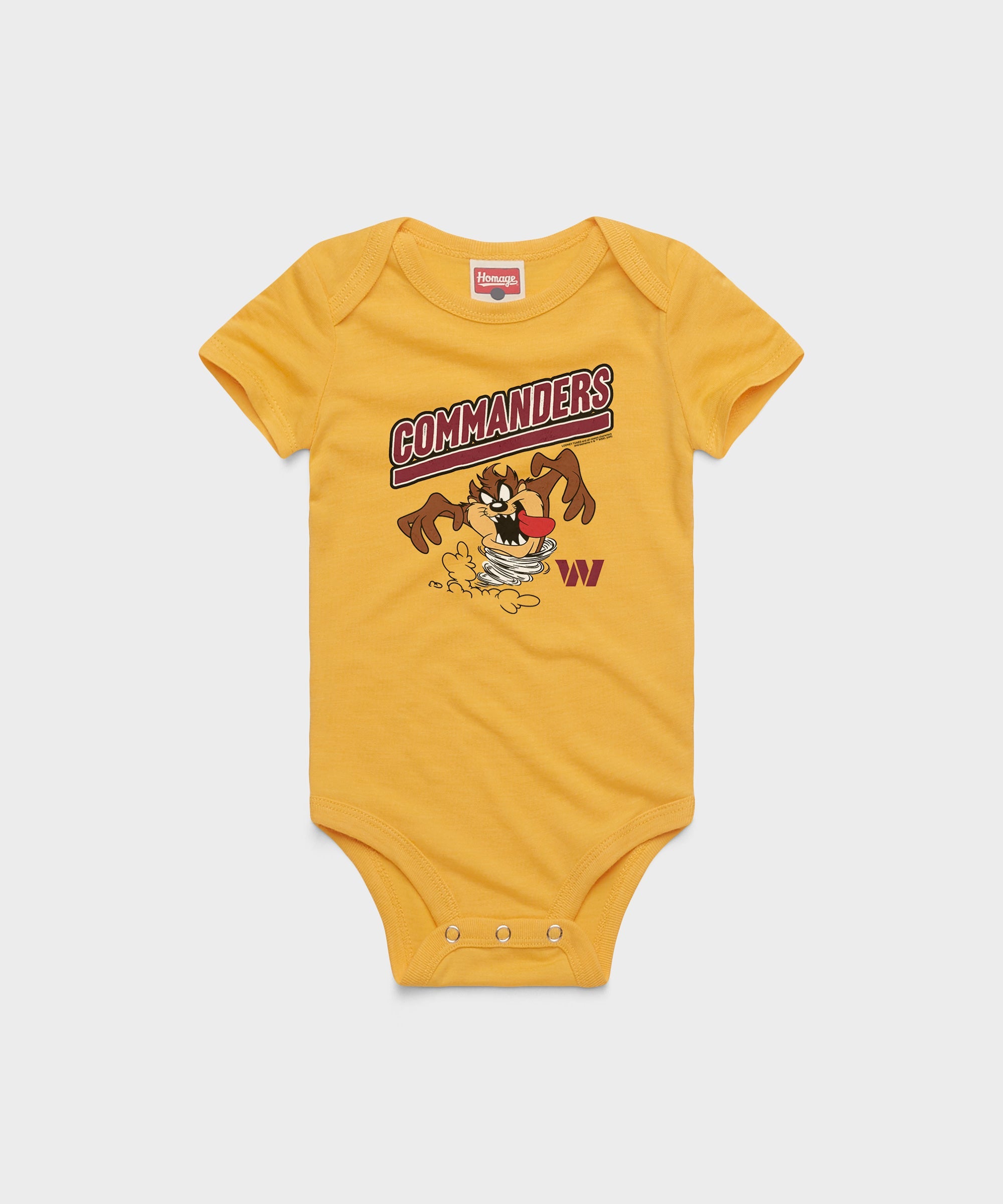 Looney Tunes Taz x Washington Commanders Baby One Piece