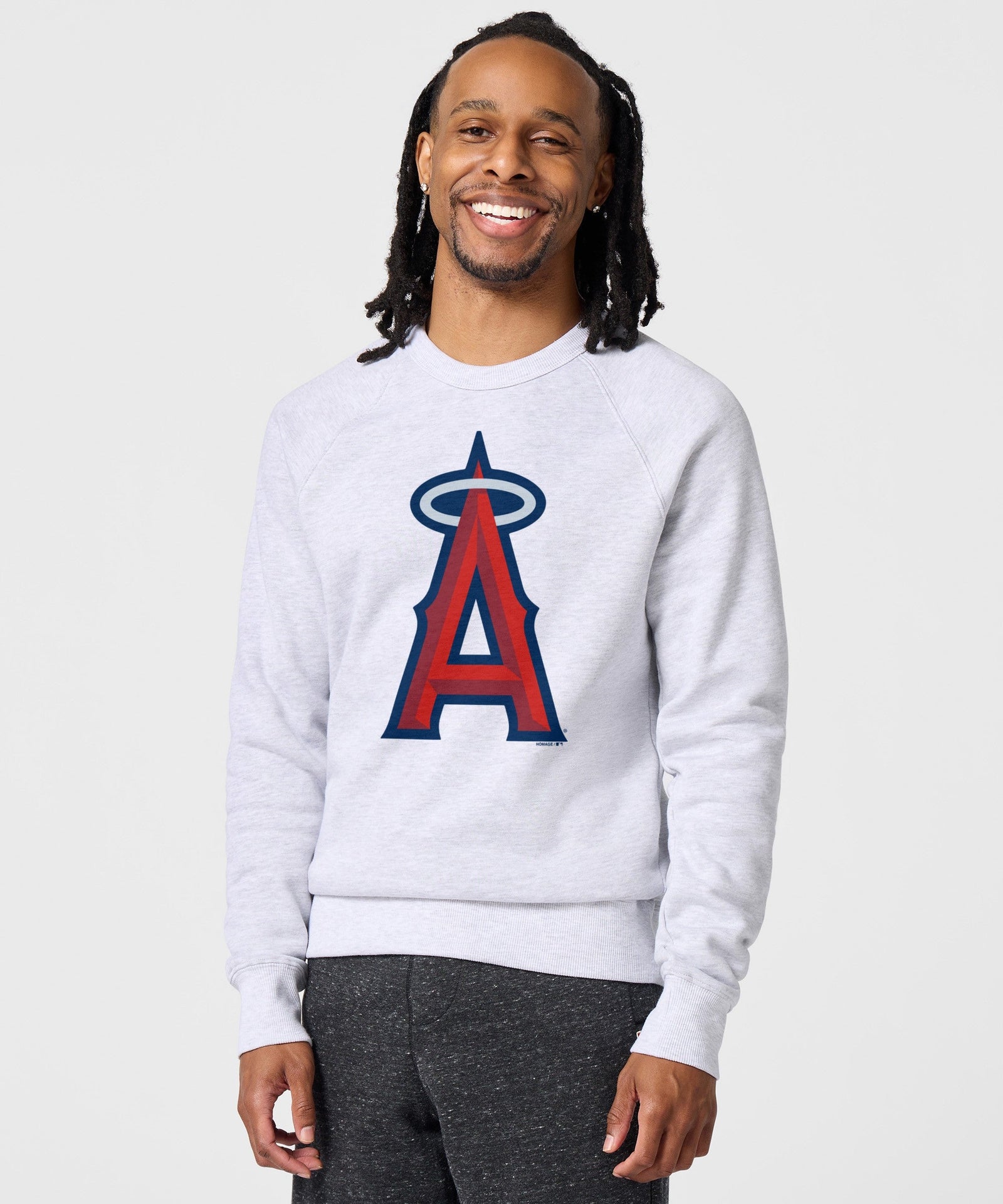 los angeles angels '16 crewneck