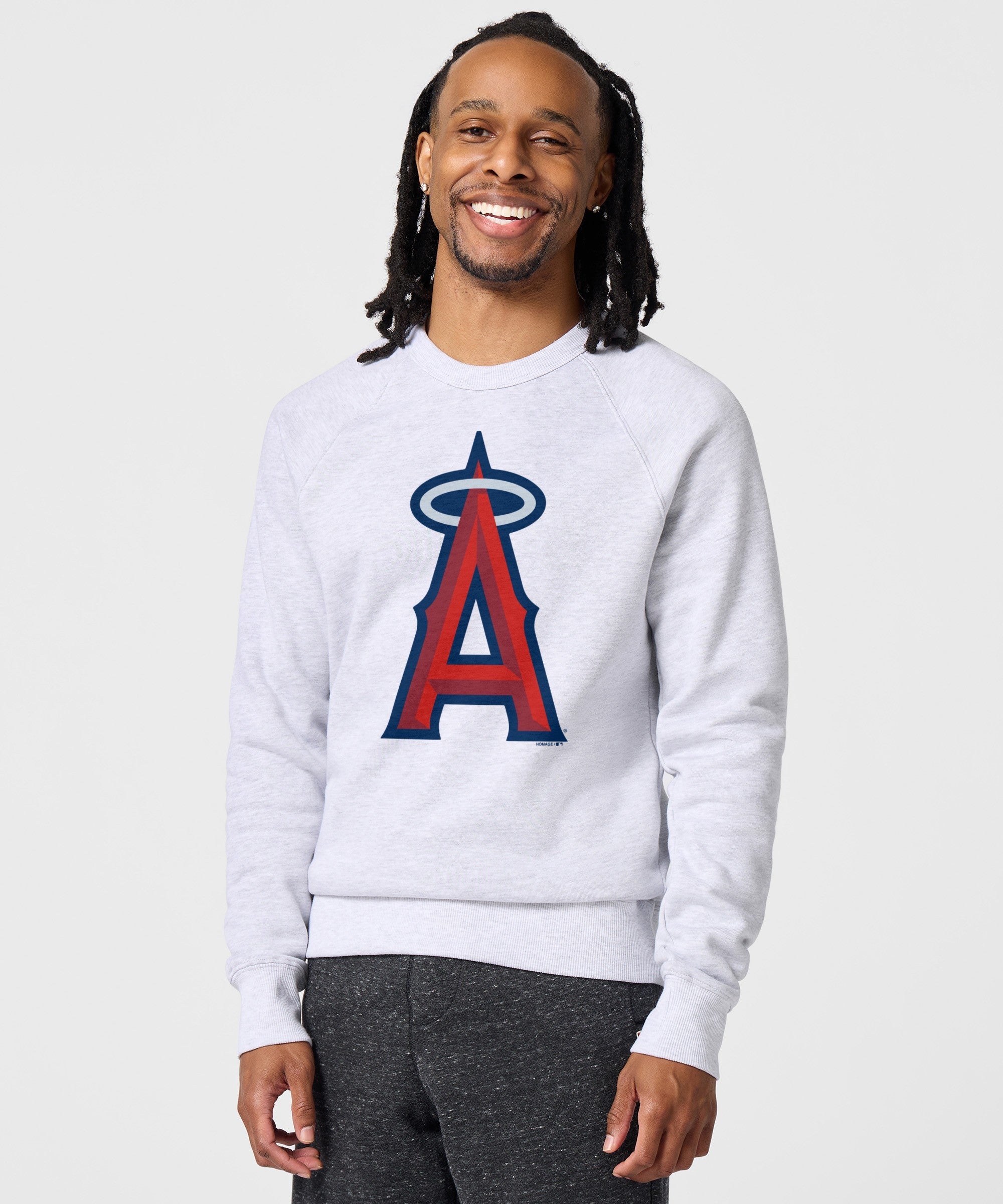 los angeles angels '16 crewneck