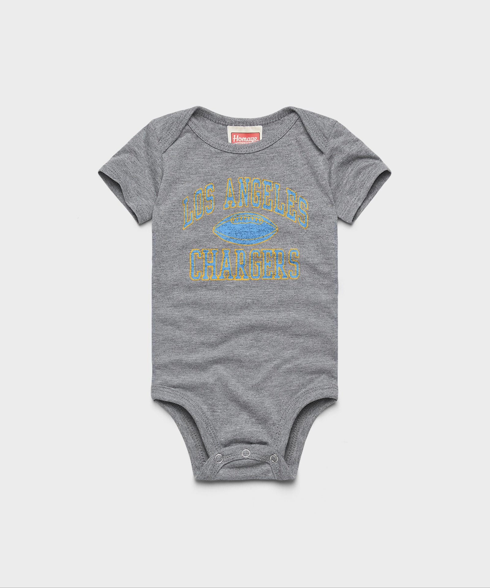 Los Angeles Chargers Gridiron Baby One Piece
