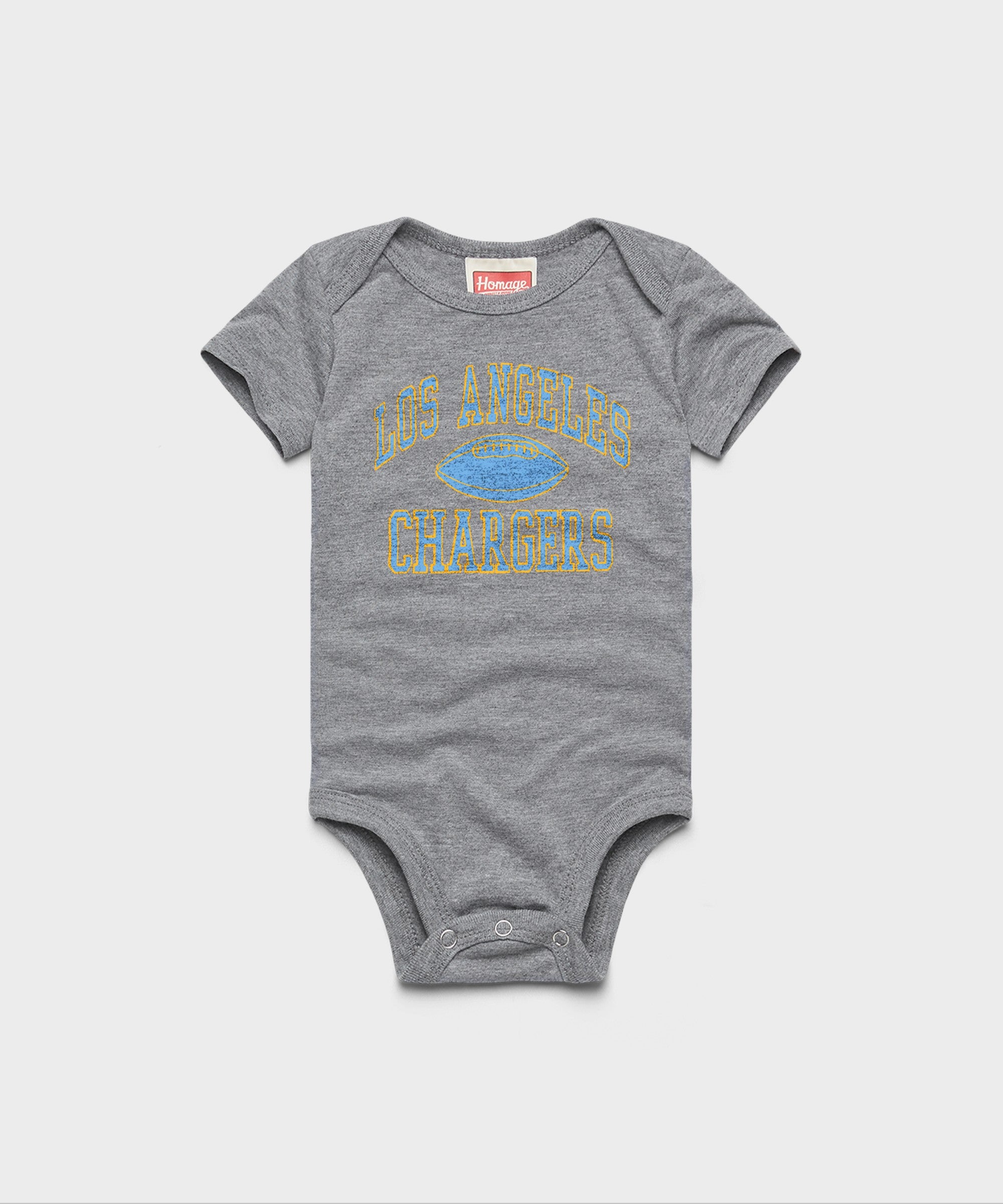 Los Angeles Chargers Gridiron Baby One Piece
