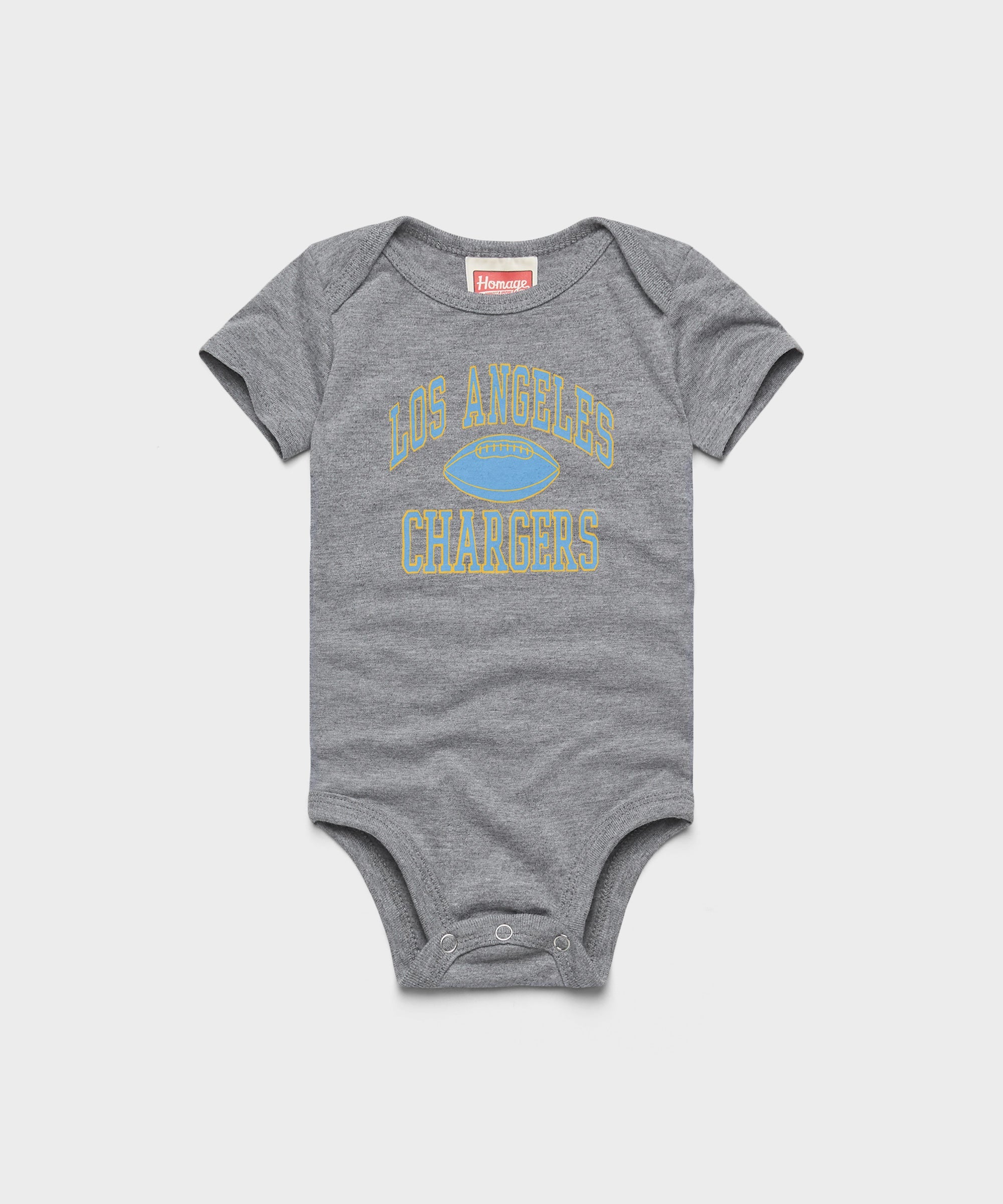 Los Angeles Chargers Gridiron Baby One Piece