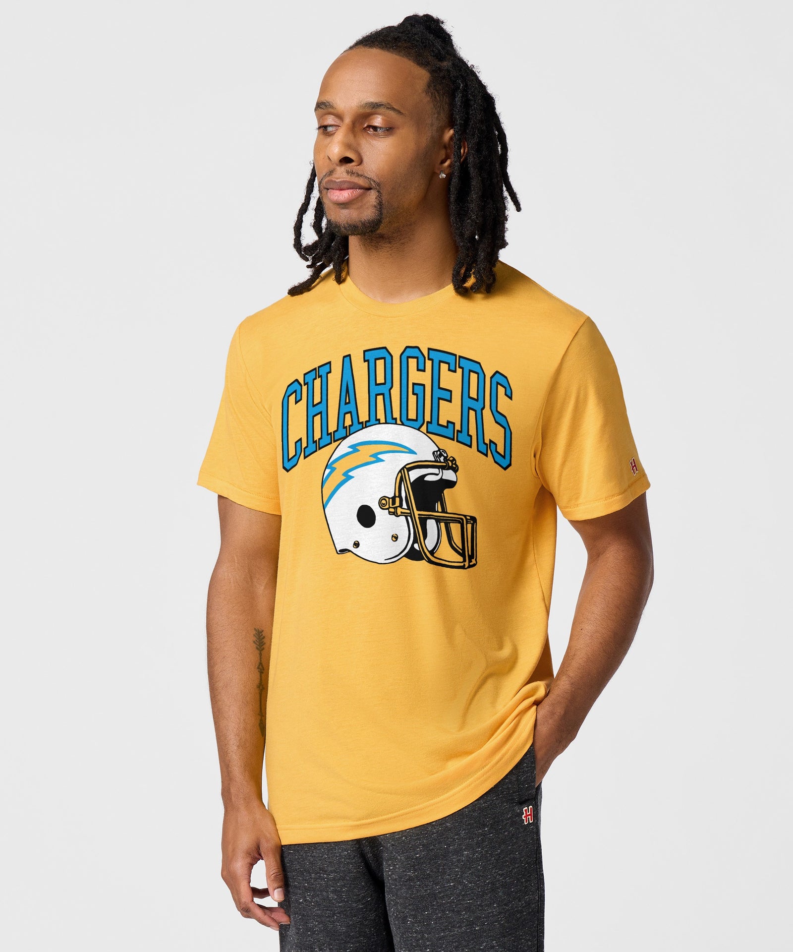 Los Angeles Chargers Helmet Retro