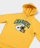 Los Angeles Chargers Helmet Retro Hoodie