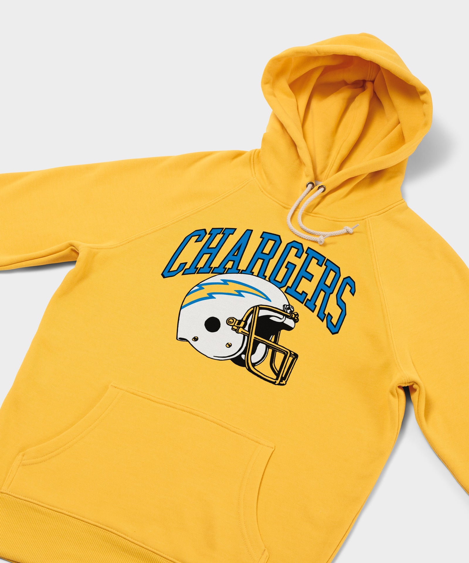 Los Angeles Chargers Helmet Retro Hoodie