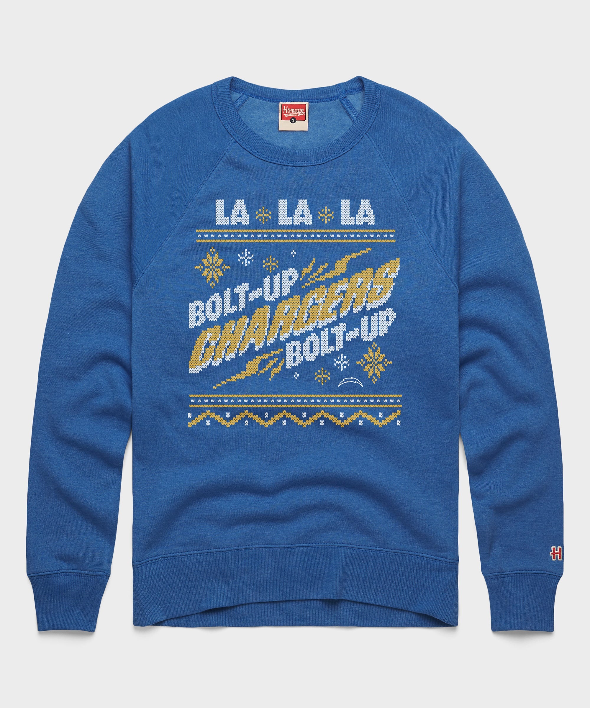 Los Angeles Chargers Holiday Crewneck