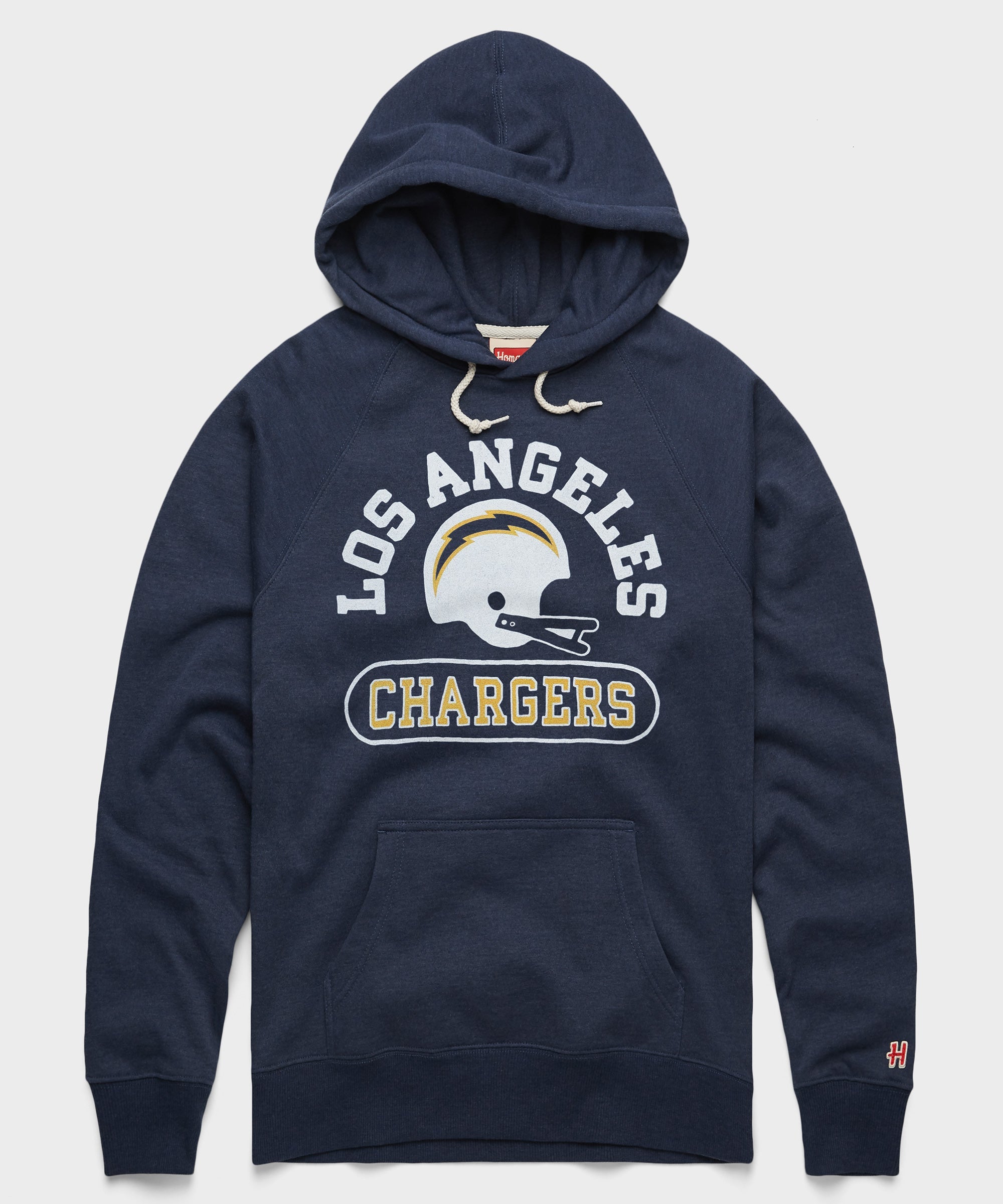 Los Angeles Chargers Throwback Helmet Hoodie