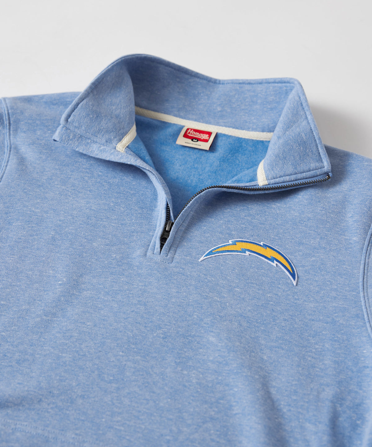 Los Angeles Chargers '20 Applique Quarter Zip Pullover
