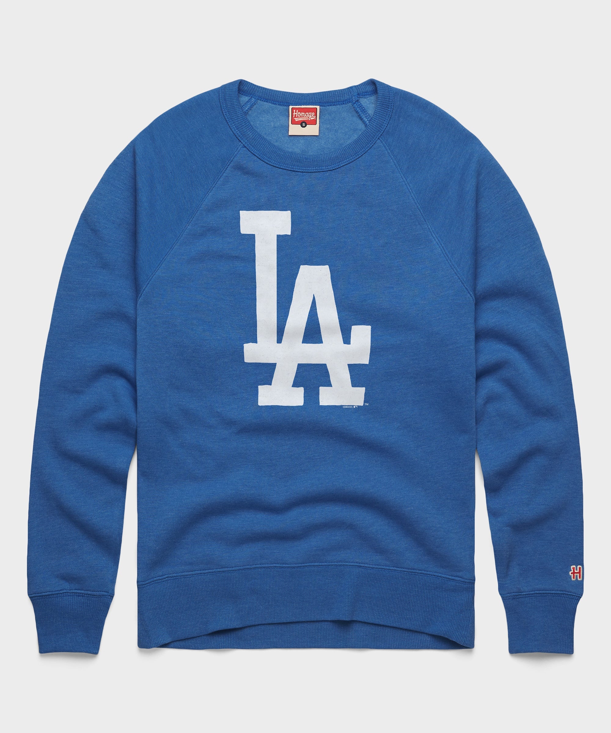 Los Angeles Dodgers Cap Logo '12 Crewneck