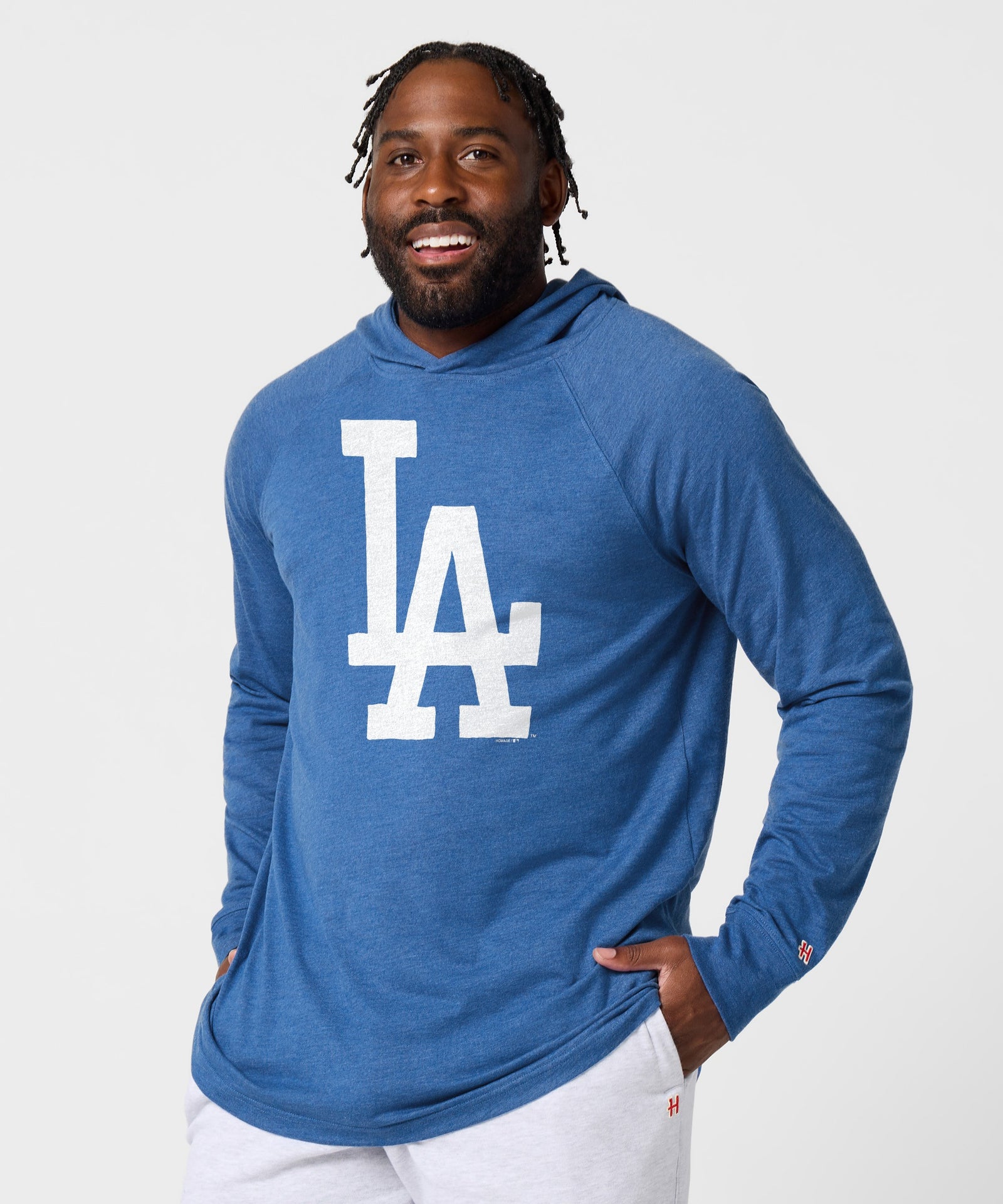 Los Angeles Dodgers Cap Logo '12 Lightweight Hoodie