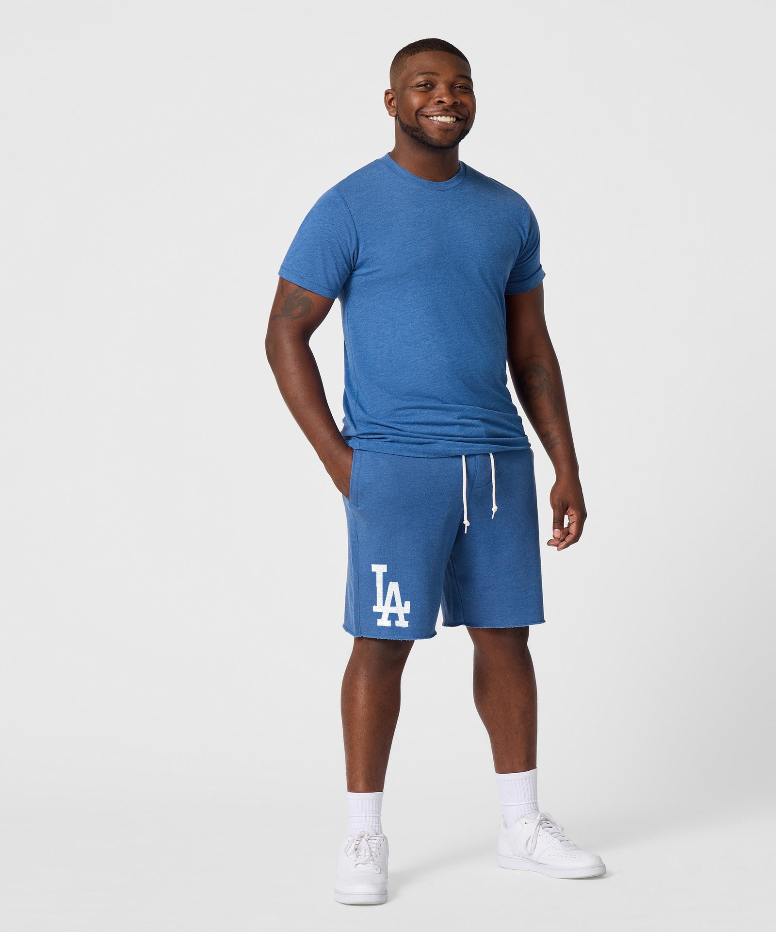 Los Angeles Dodgers Cap Logo '12 Sweat Shorts