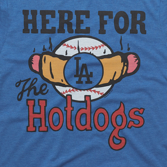 Los Angeles Dodgers Here For The Hotdogs