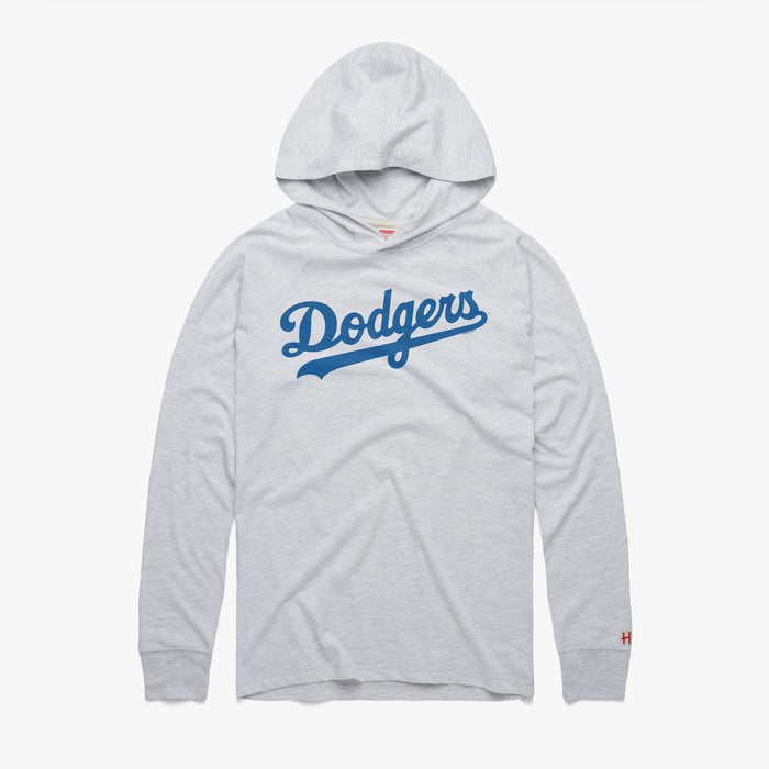 Los Angeles Dodgers Jersey Logo Lightweight Hoodie