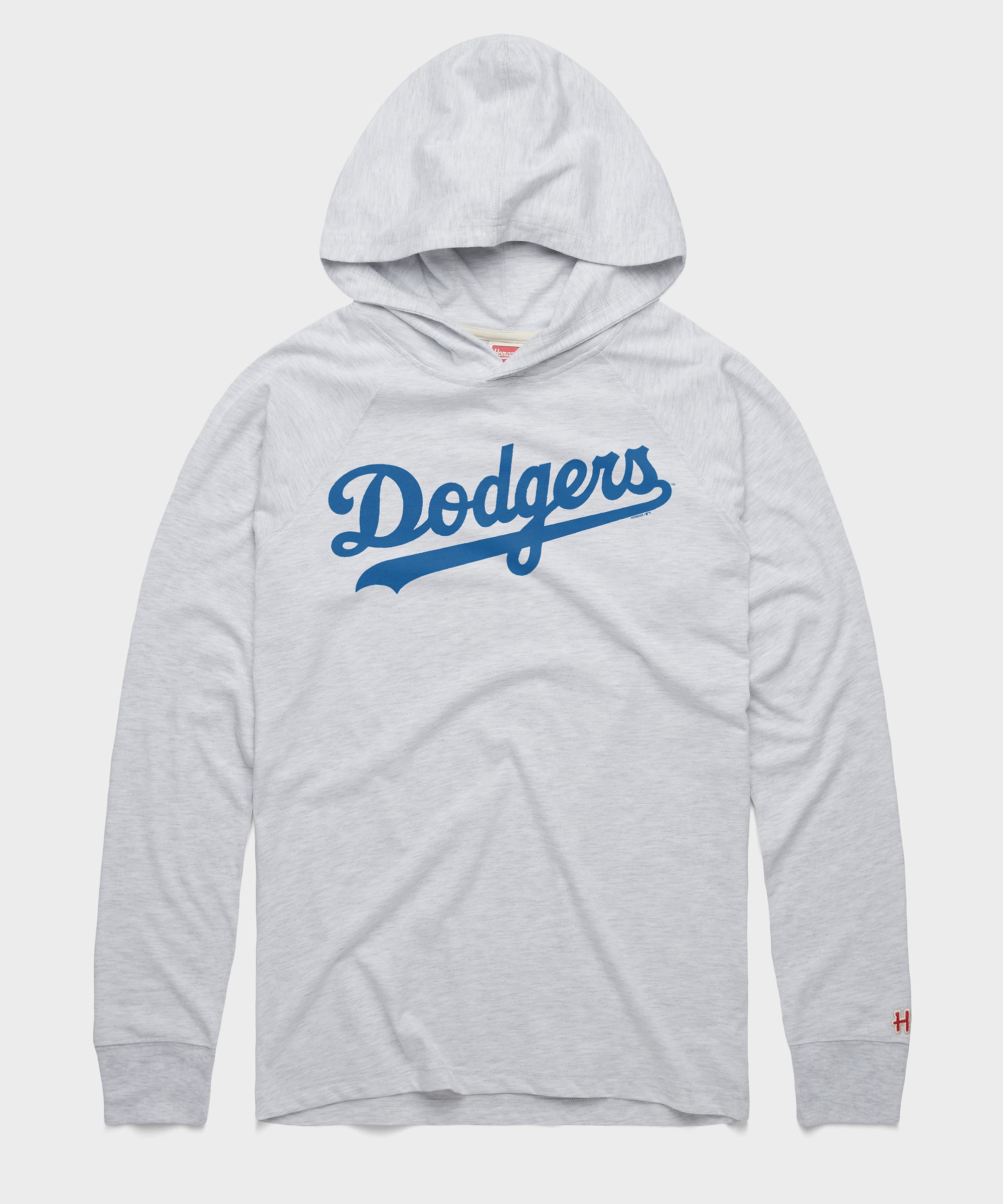 Los Angeles Dodgers Jersey Logo '03 Lightweight Hoodie Ash