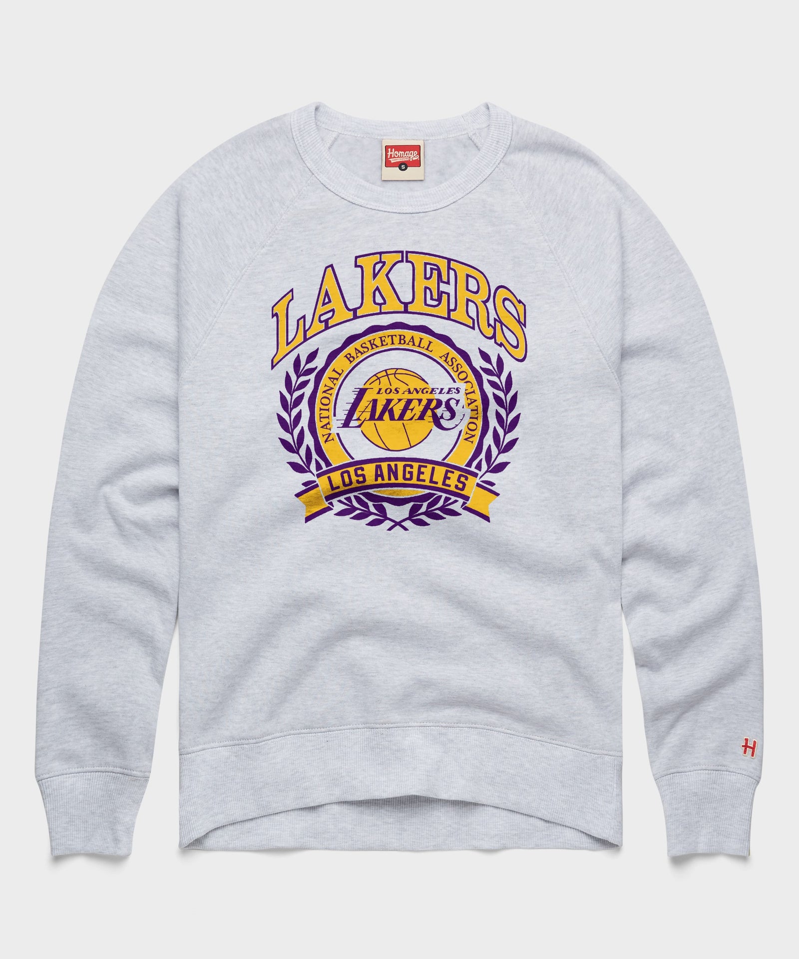 Los Angeles Lakers Crest Crewneck