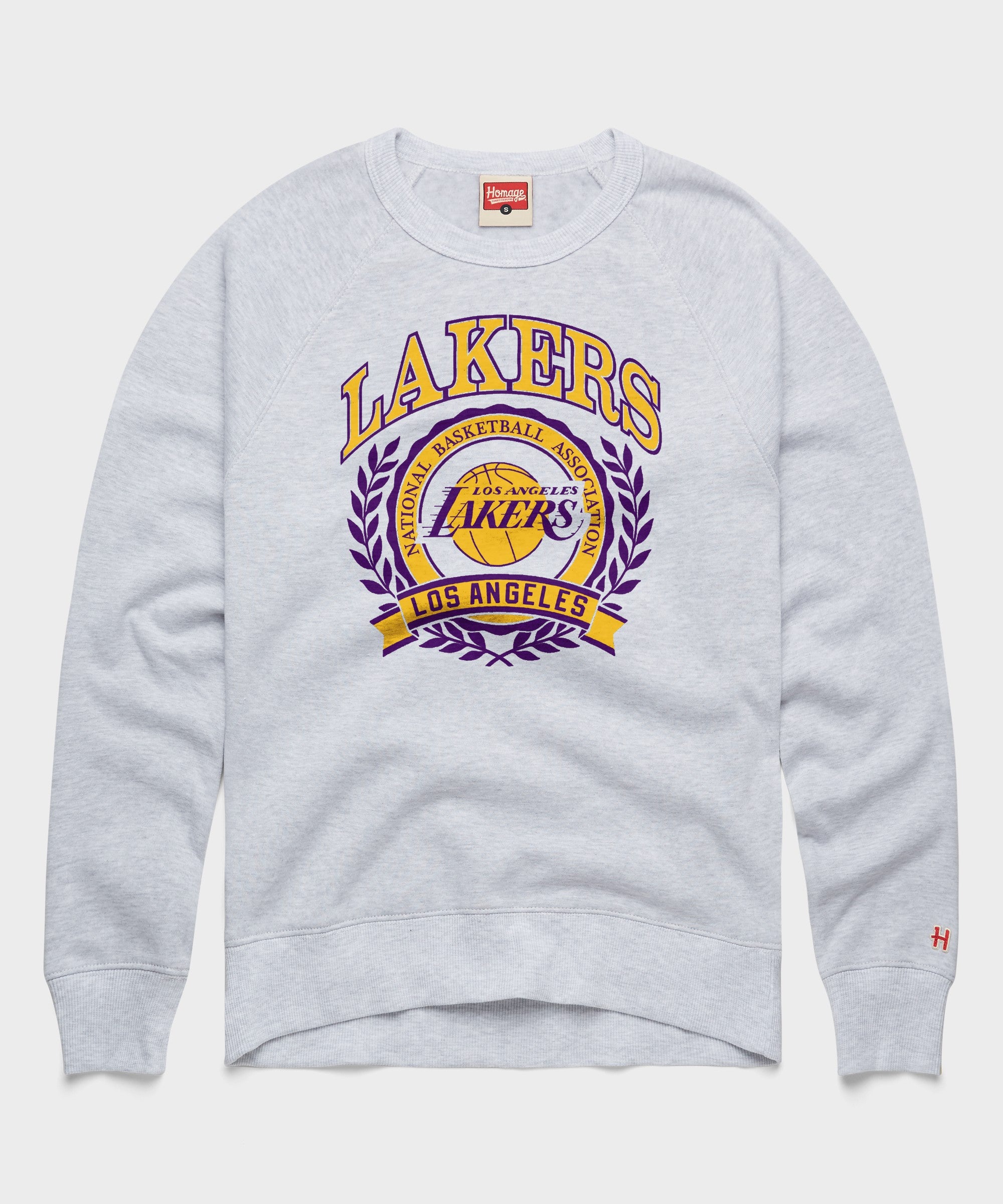 Los Angeles Lakers Crest Crewneck