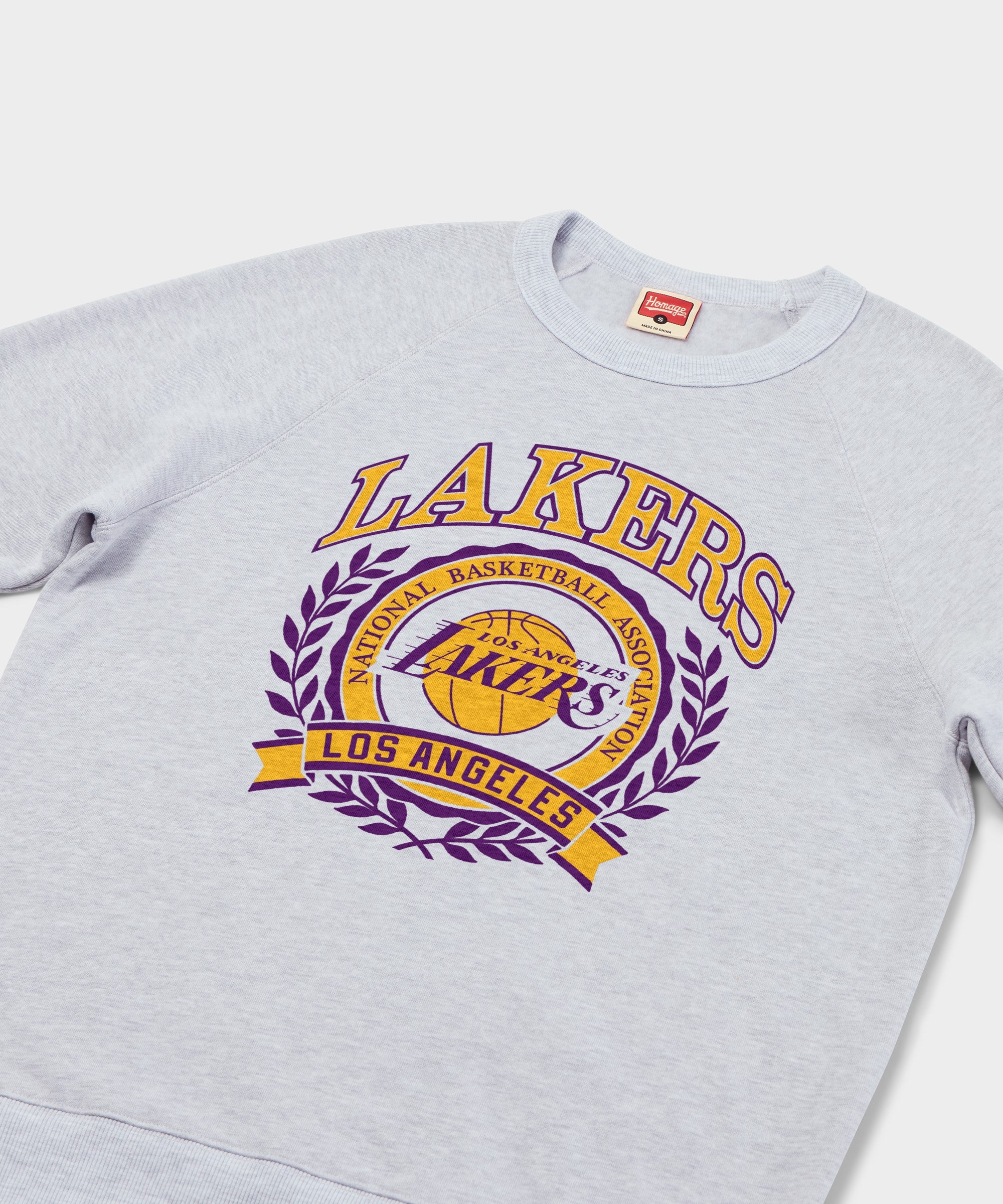 Los Angeles Lakers Crest Crewneck