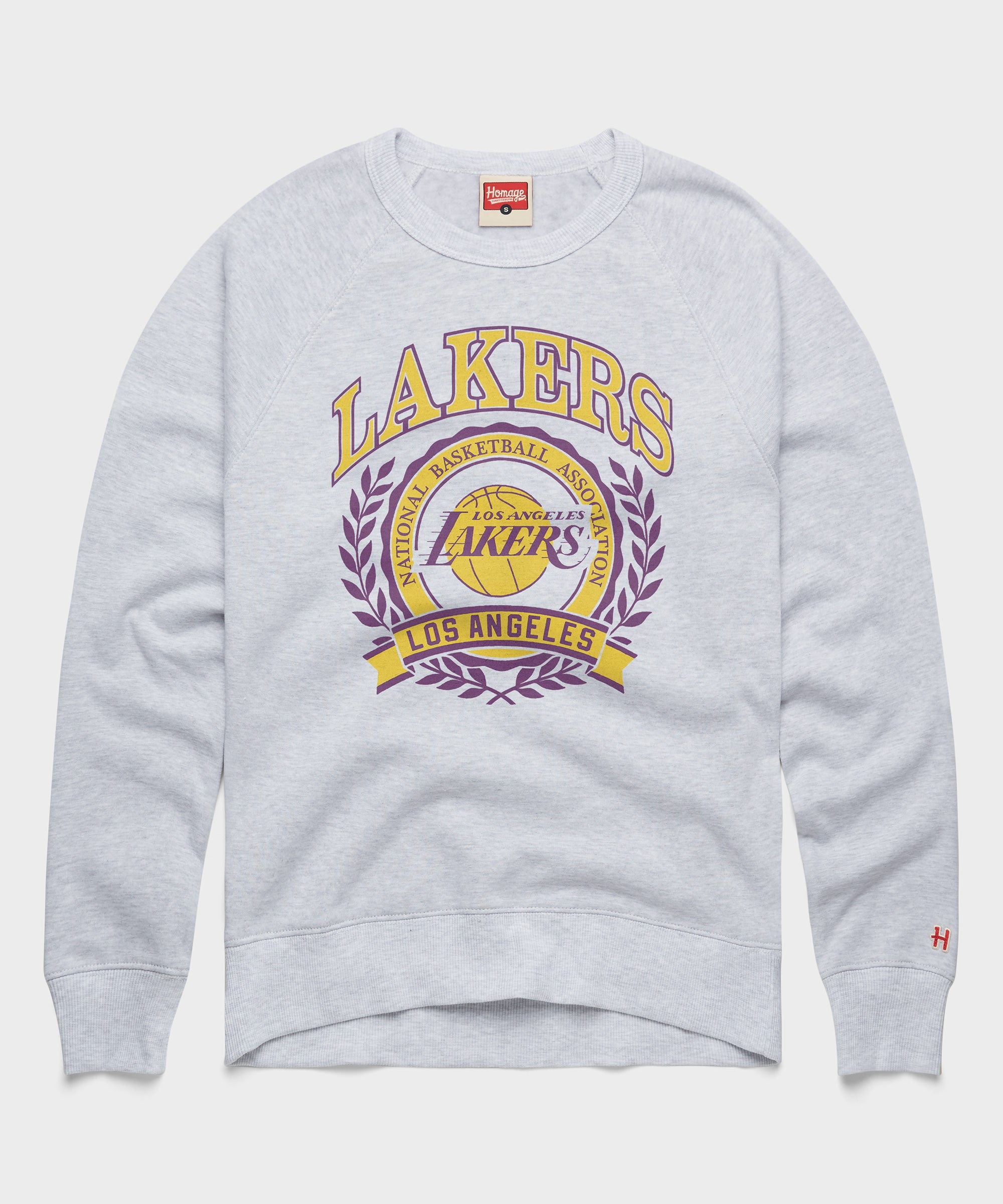 Los Angeles Lakers Crest Crewneck