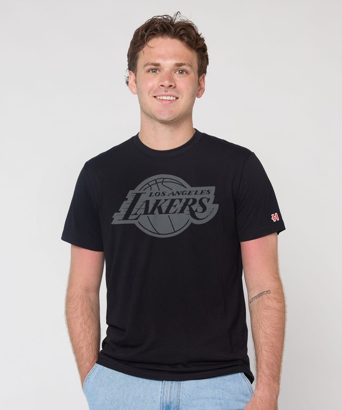 Los Angeles Lakers Logo Blackout