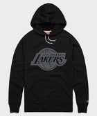 Los Angeles Lakers Logo Blackout Hoodie