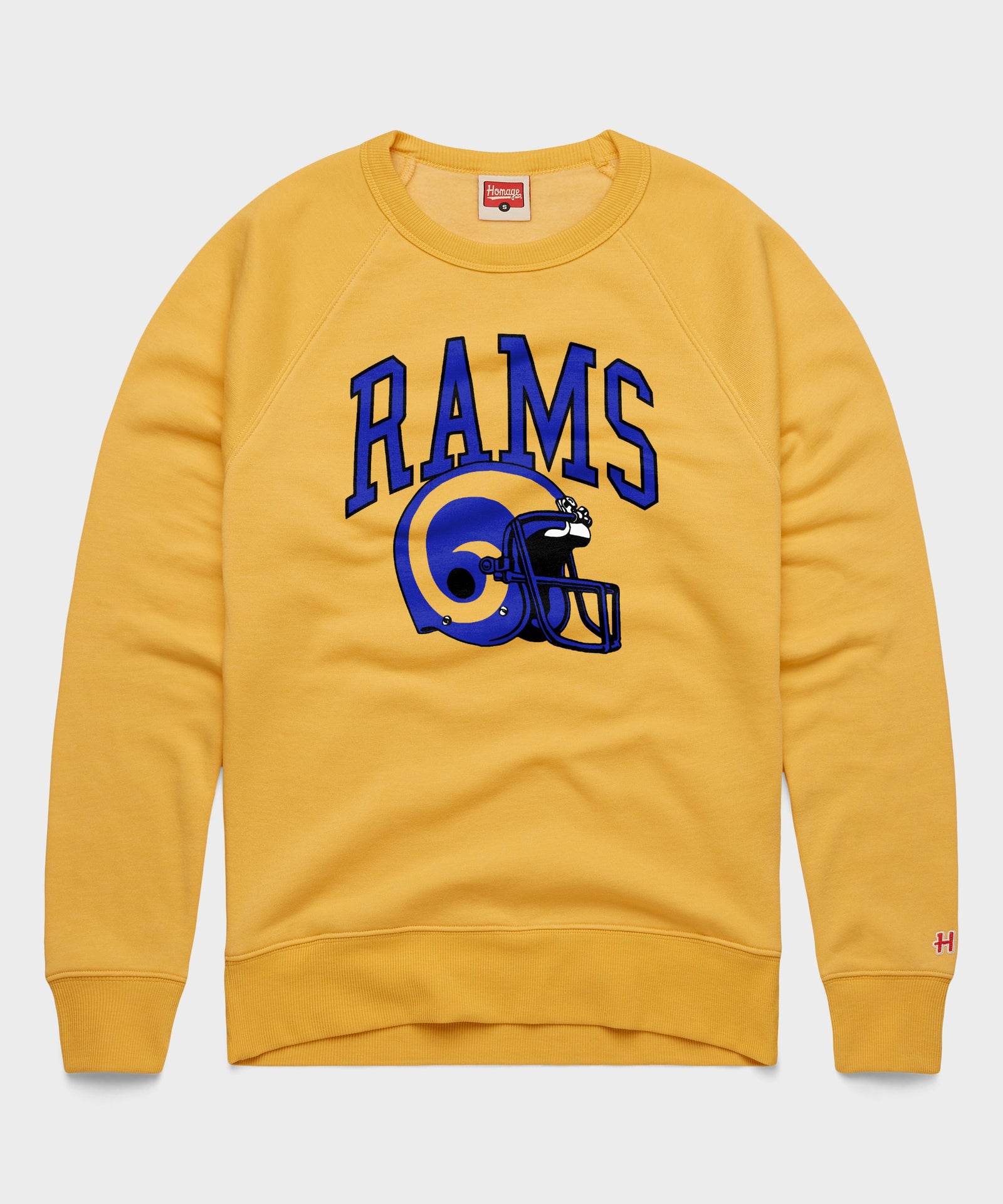 Los Angeles Rams Helmet Retro Crewneck
