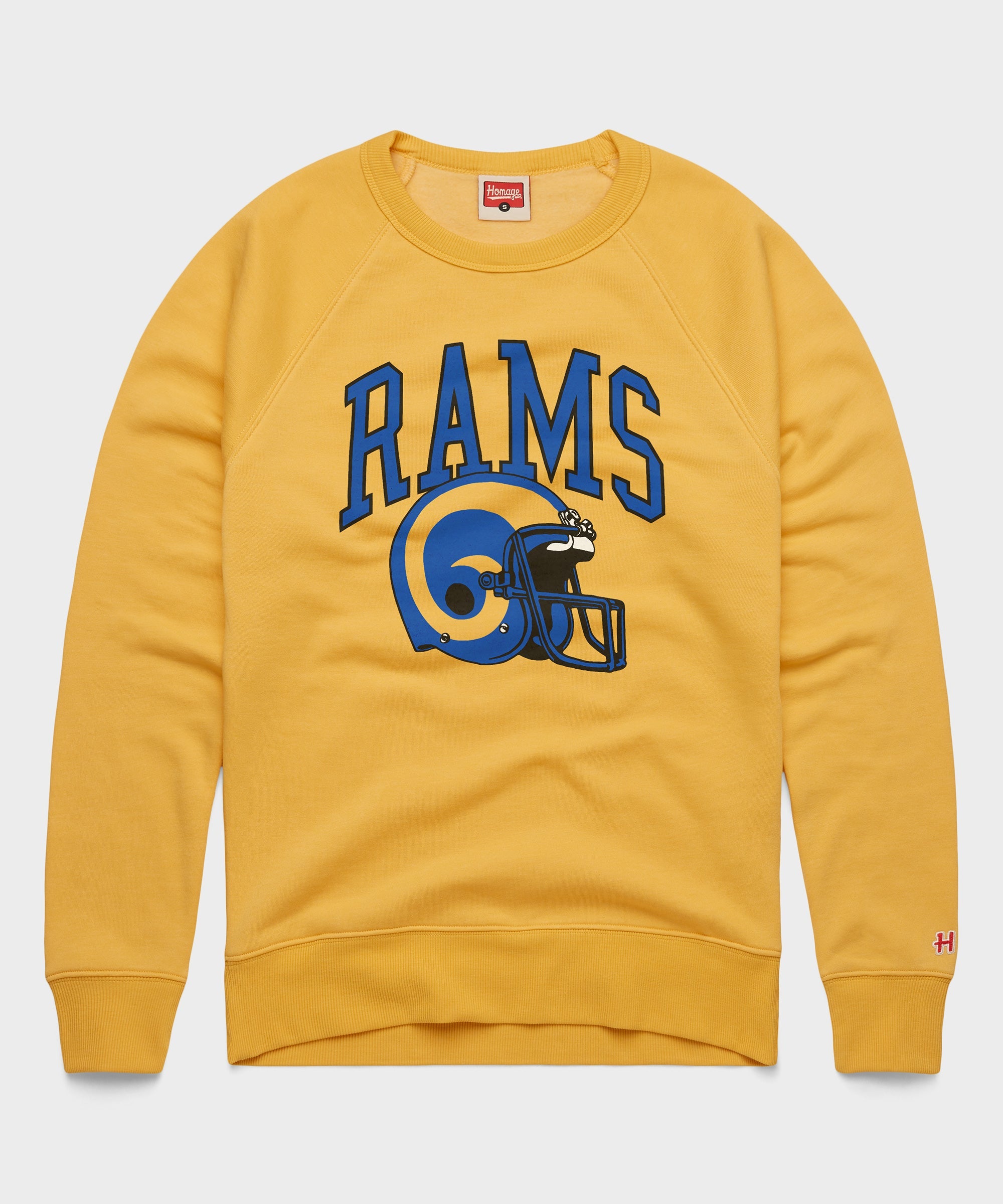 Los Angeles Rams Helmet Retro Crewneck