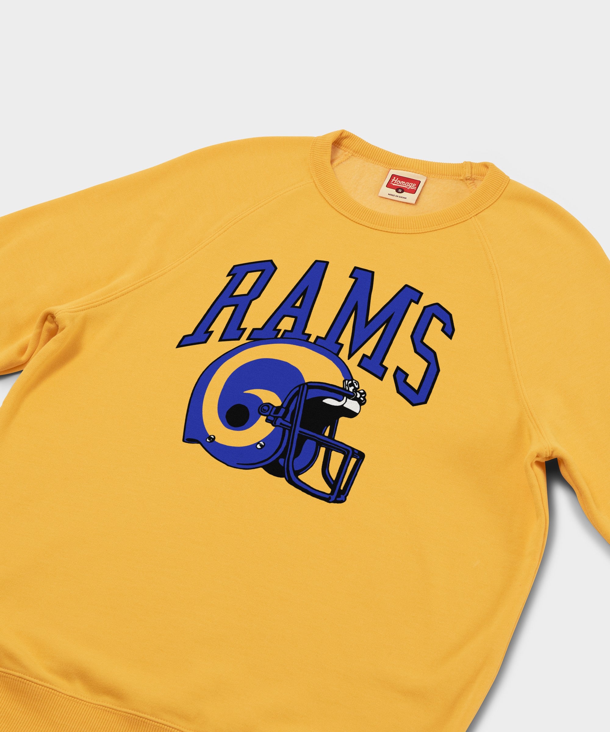 Los Angeles Rams Helmet Retro Crewneck