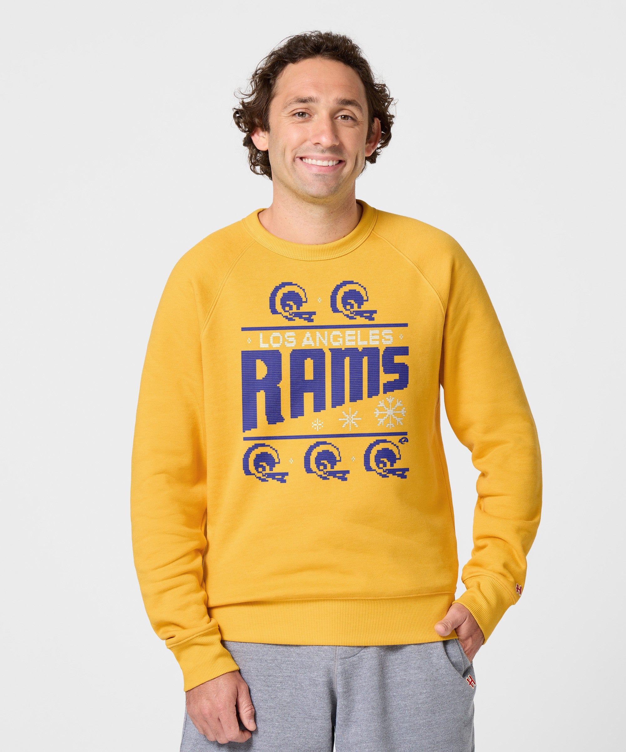 Los Angeles Rams Holiday Crewneck