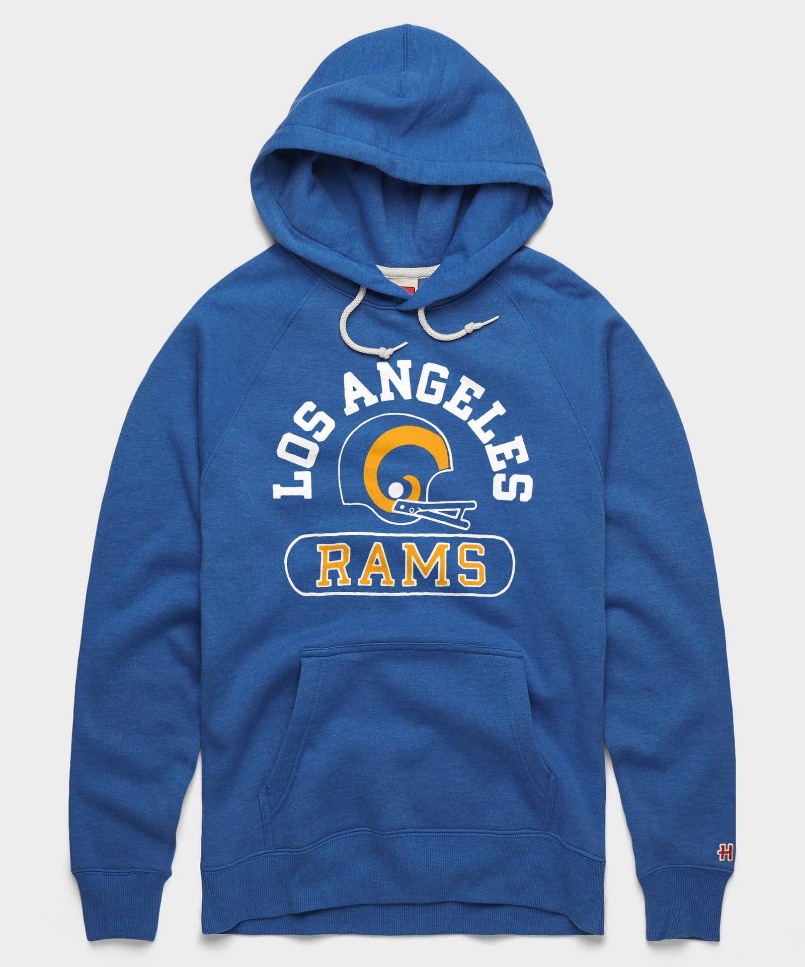 Los Angeles Rams Throwback Helmet Hoodie