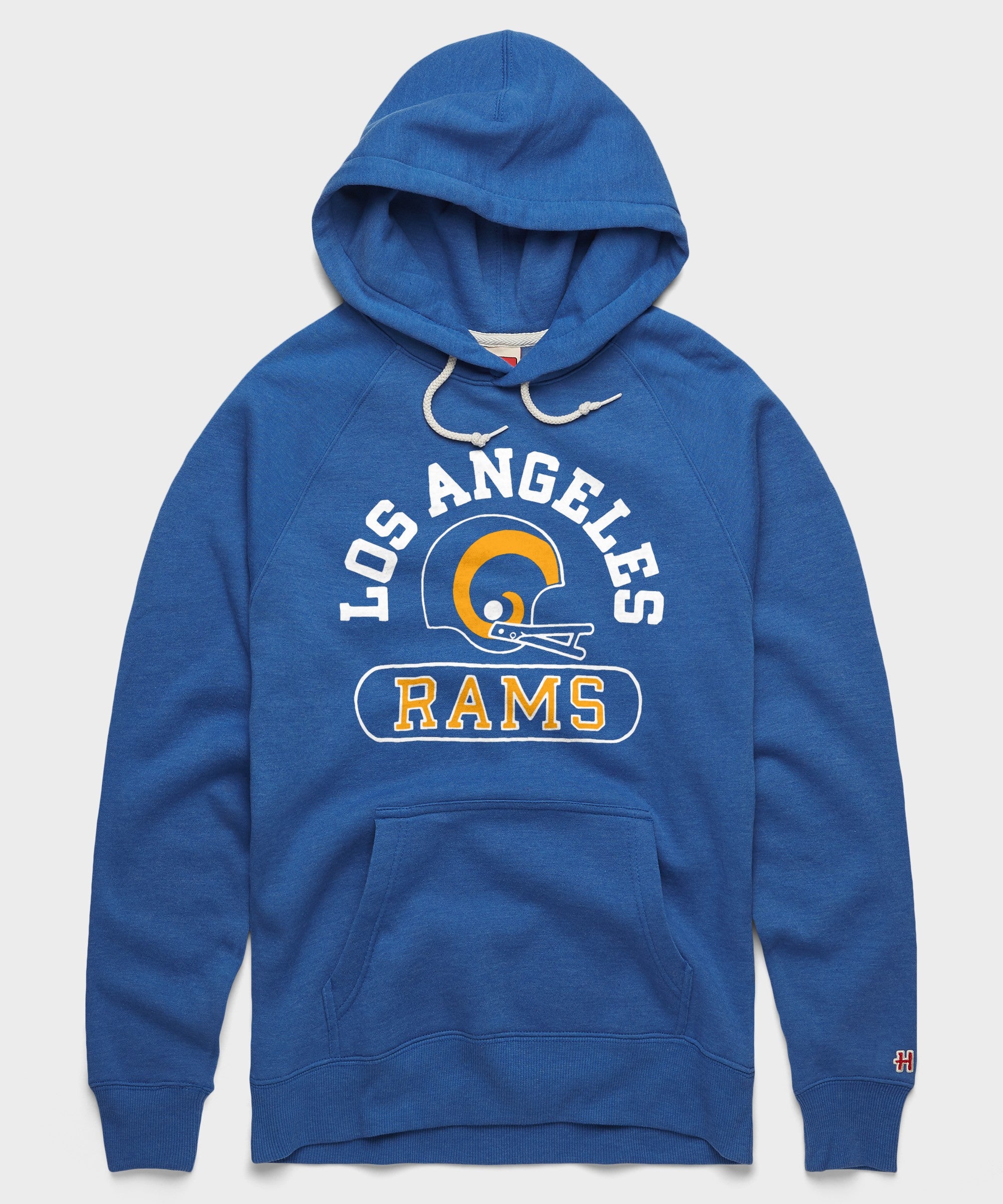 Los Angeles Rams Throwback Helmet Hoodie