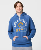 Los Angeles Rams Throwback Helmet Hoodie