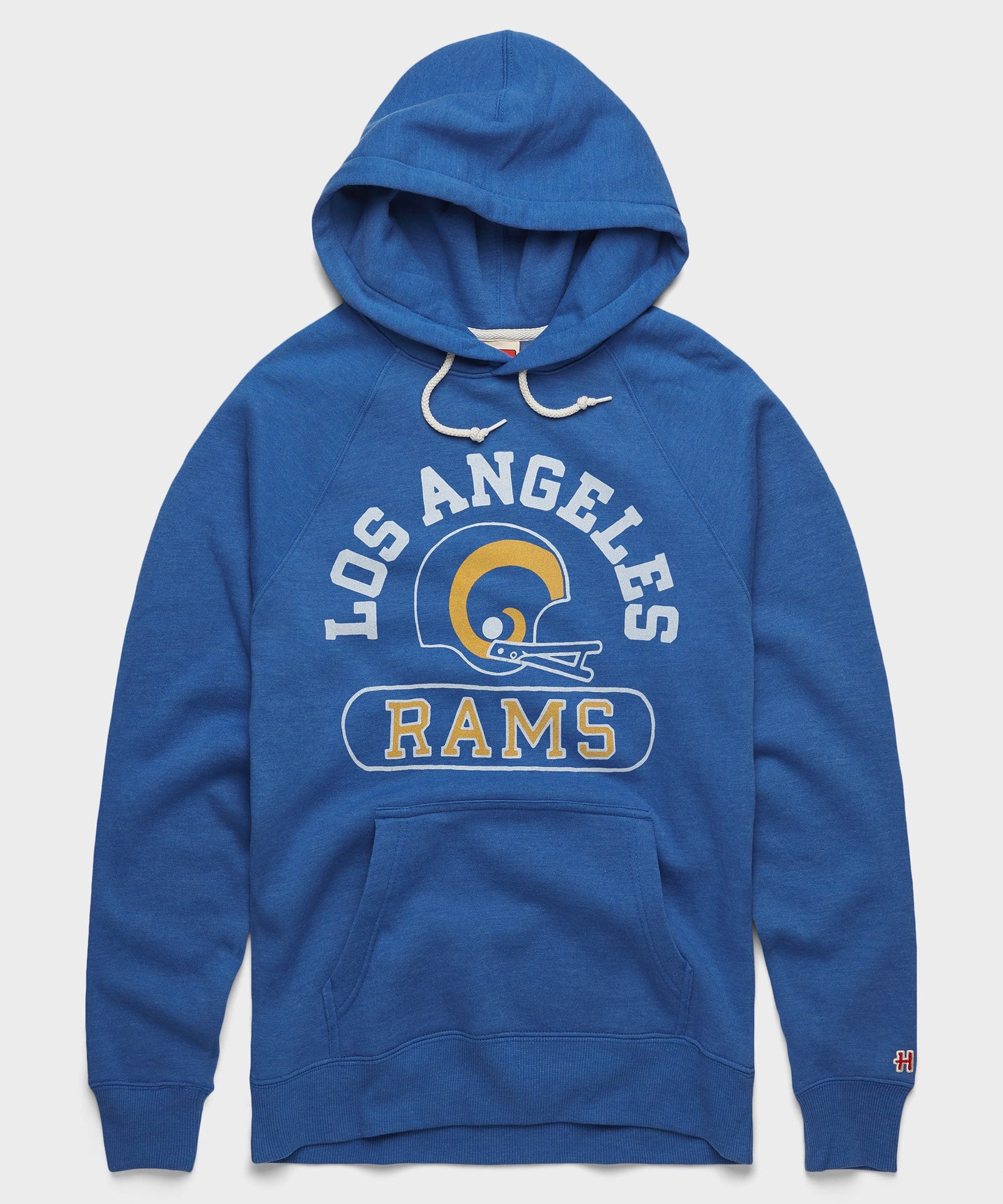 Los Angeles Rams Throwback Helmet Hoodie