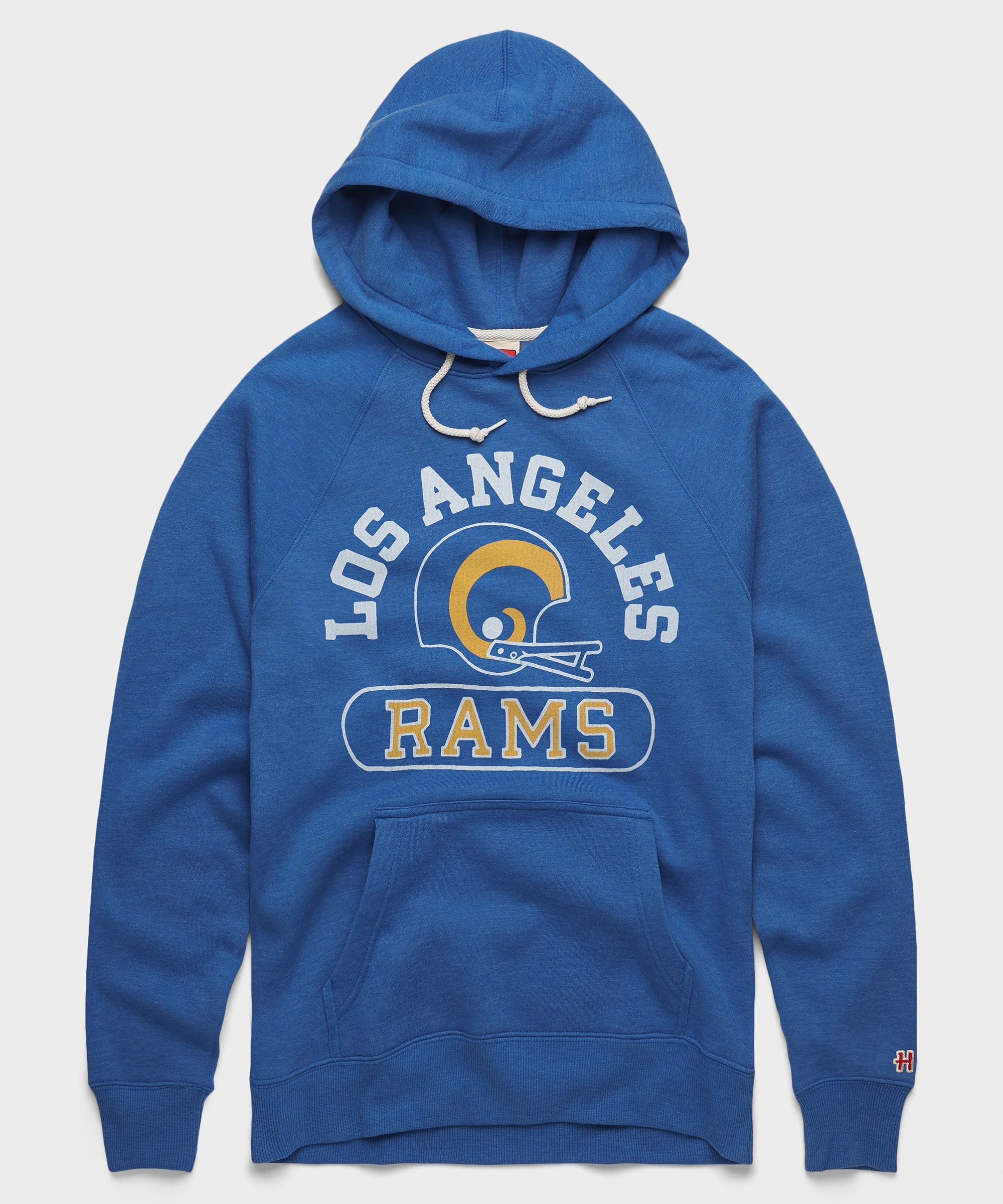 Los Angeles Rams Throwback Helmet Hoodie