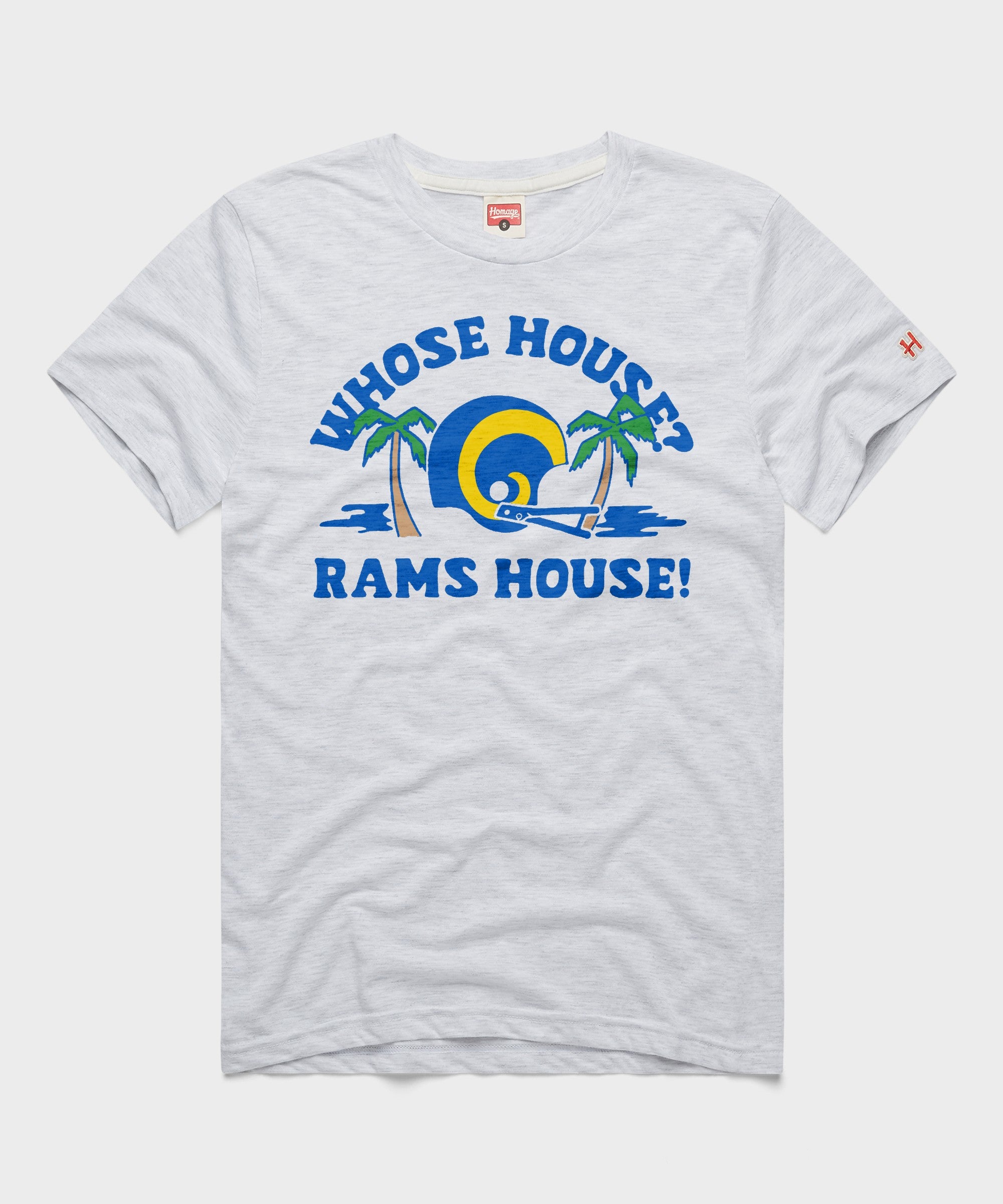 Los Angeles Rams Whose House | Retro Los Angeles Rams T-Shirt – HOMAGE