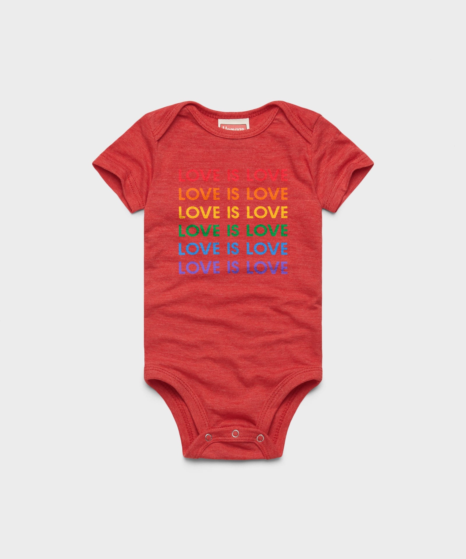 Love Is Love Rainbow Baby One Piece